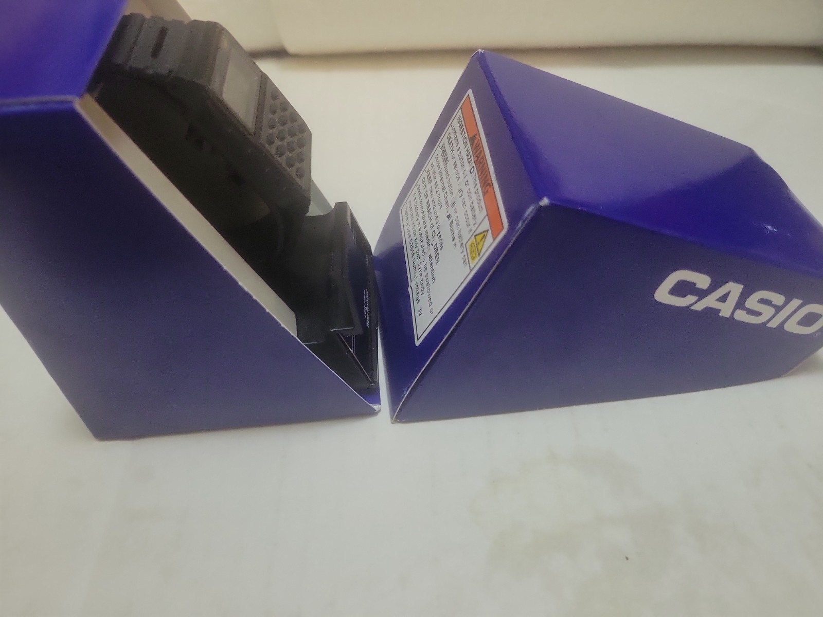 Casio CA-53W Databank Calculator Digital Quartz Watch, Black Resin, Box+Manual