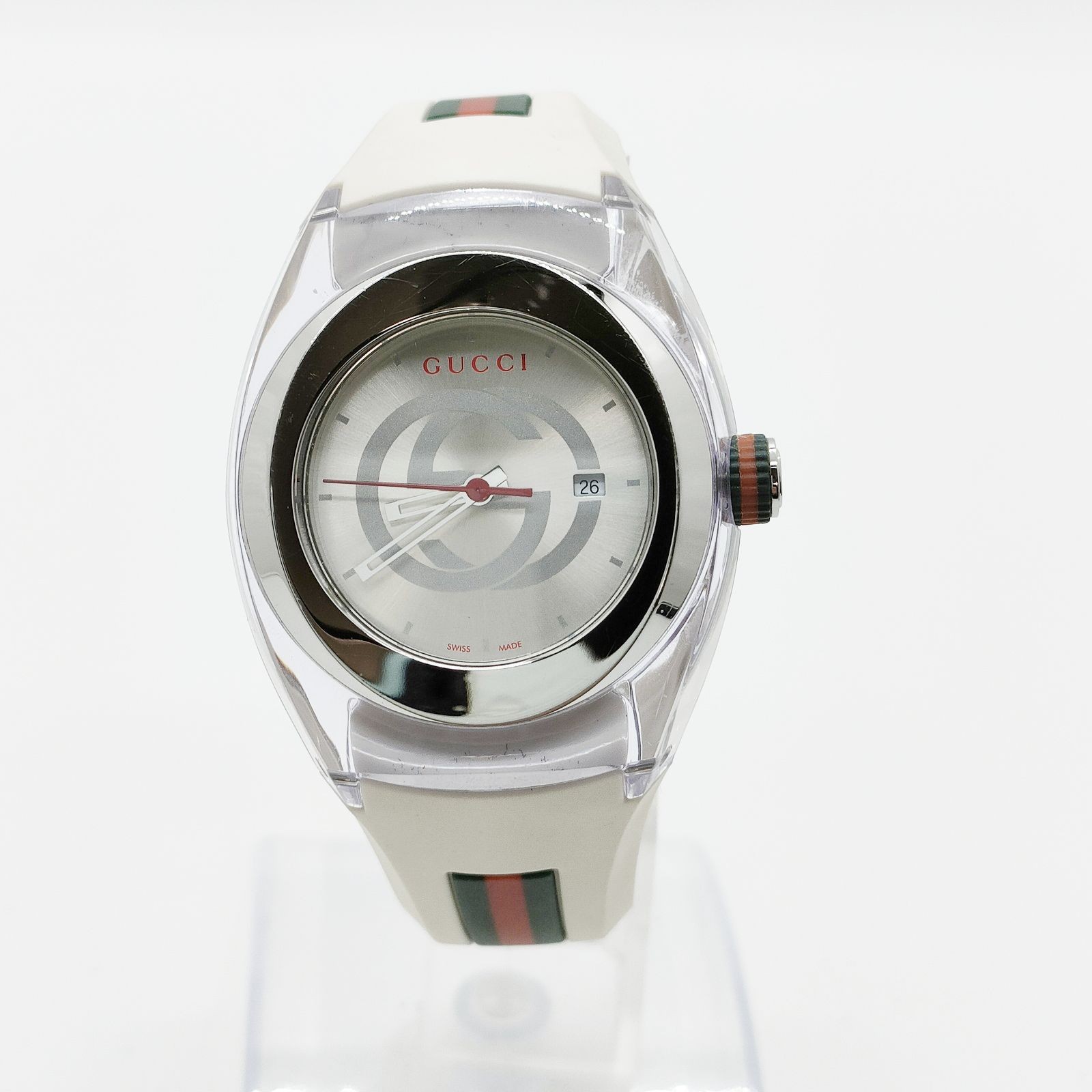 Gucci Watch 137.3 34mm Womens Whites 2320975