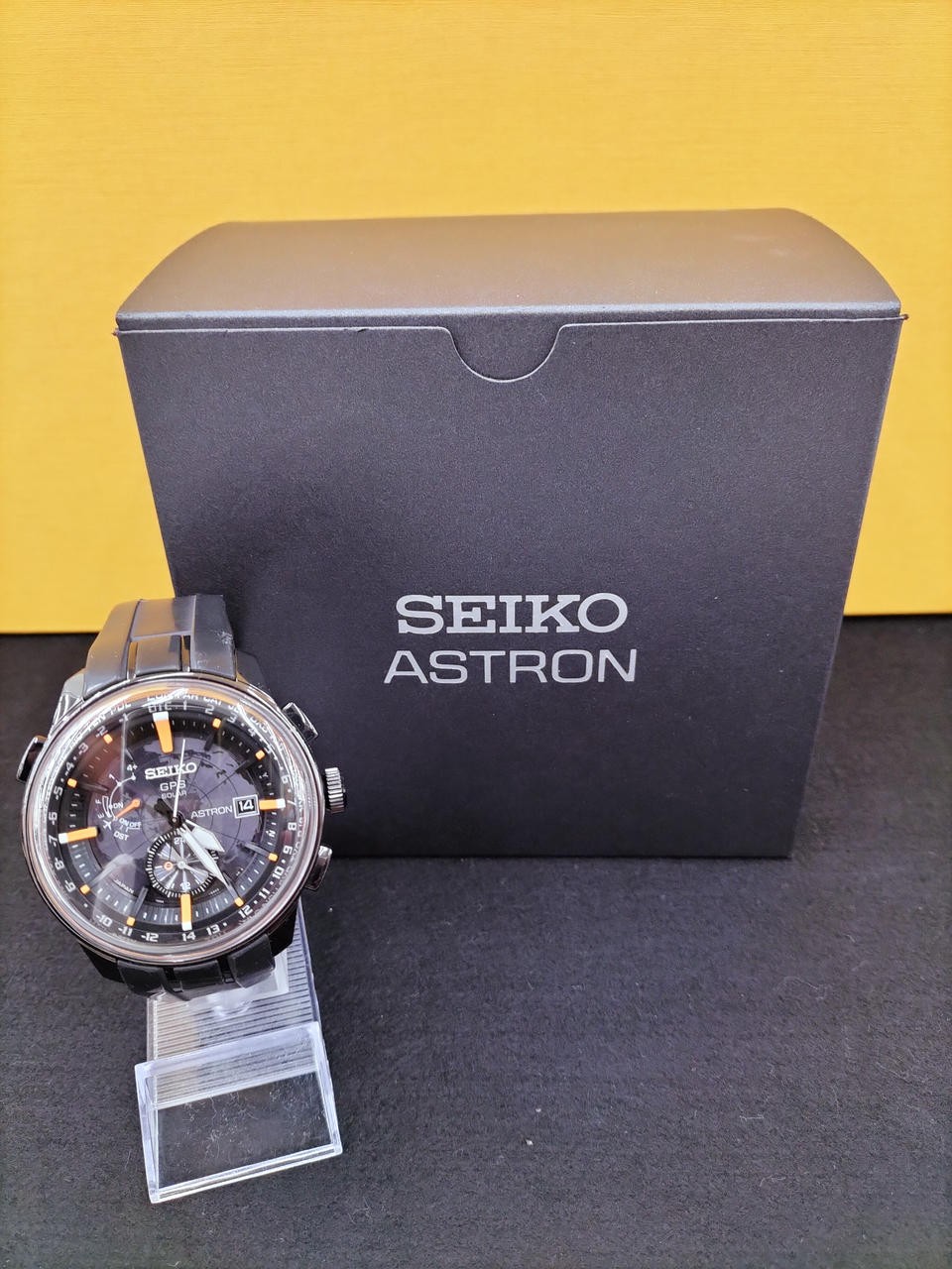 [B1N] Seiko Astron SBXA035 7X52-0AK0 GPS Solar Bright Titanium JDM [z8n]