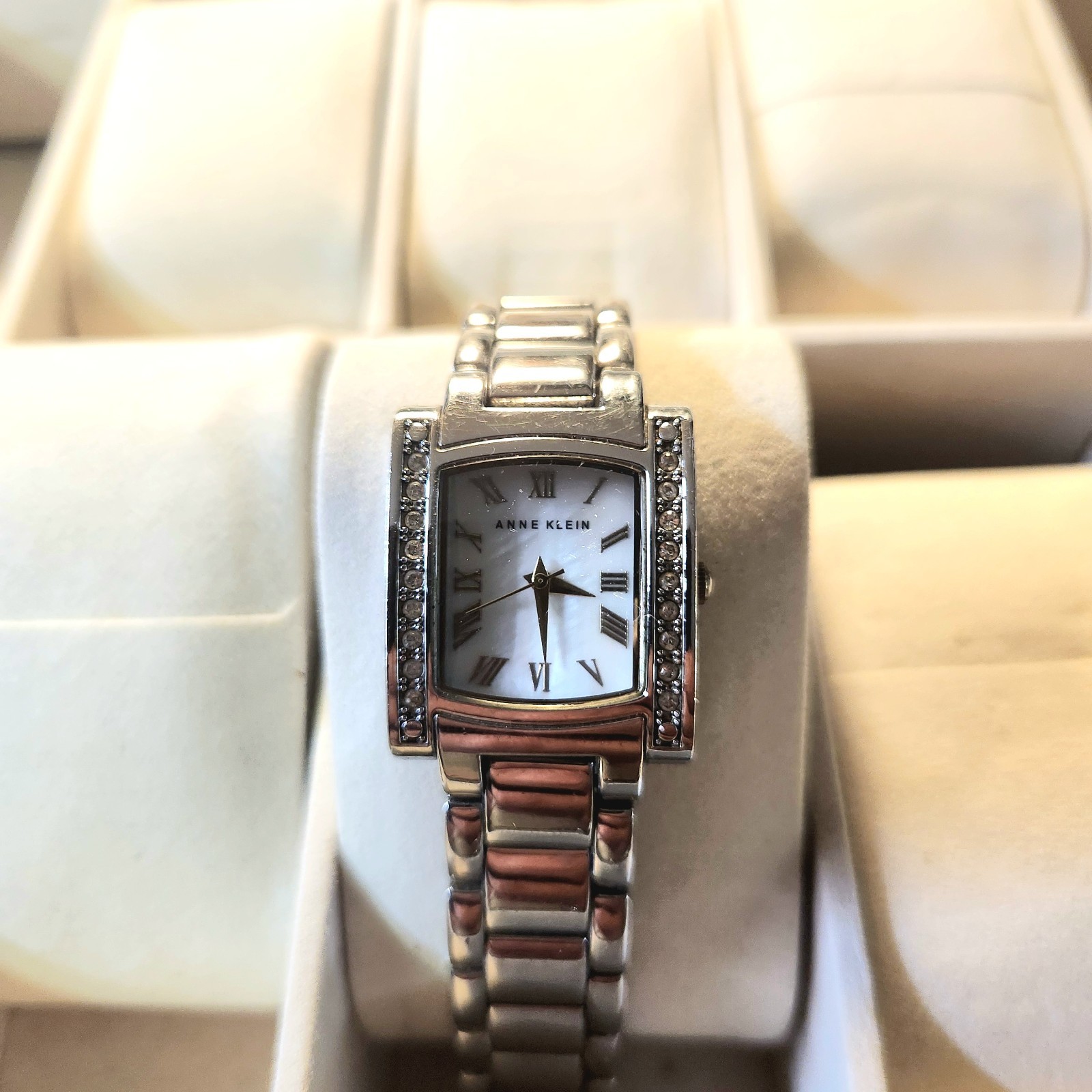 Anne Klien Silver Ladies watch