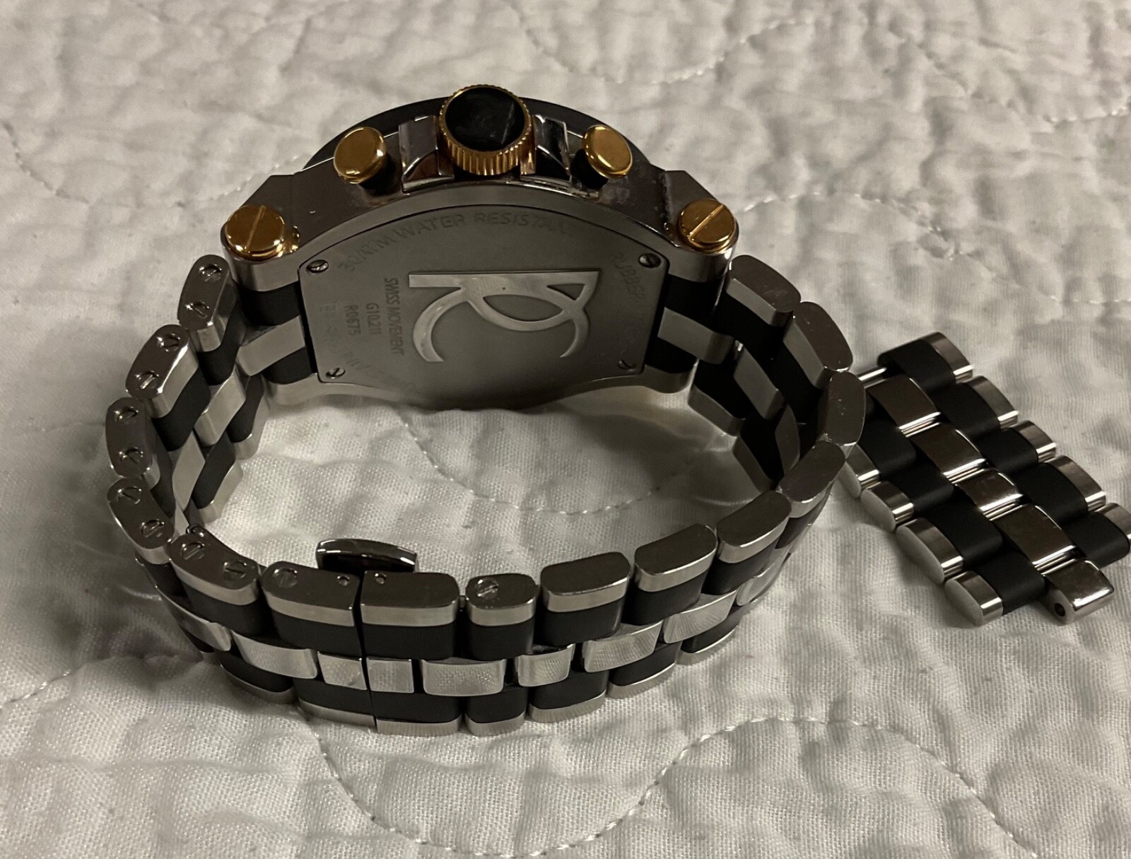 Renato Wildebeast Rubber Integration White MOP Dial