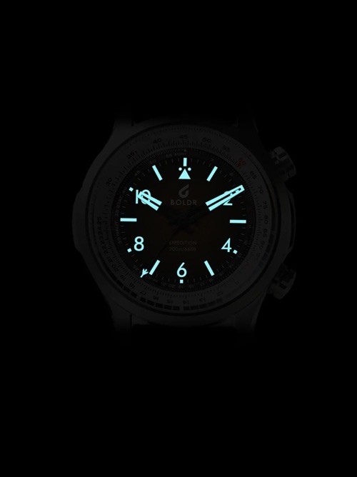 BOLDR Expedition Enigmath Sinharaja/Green Wristwatch