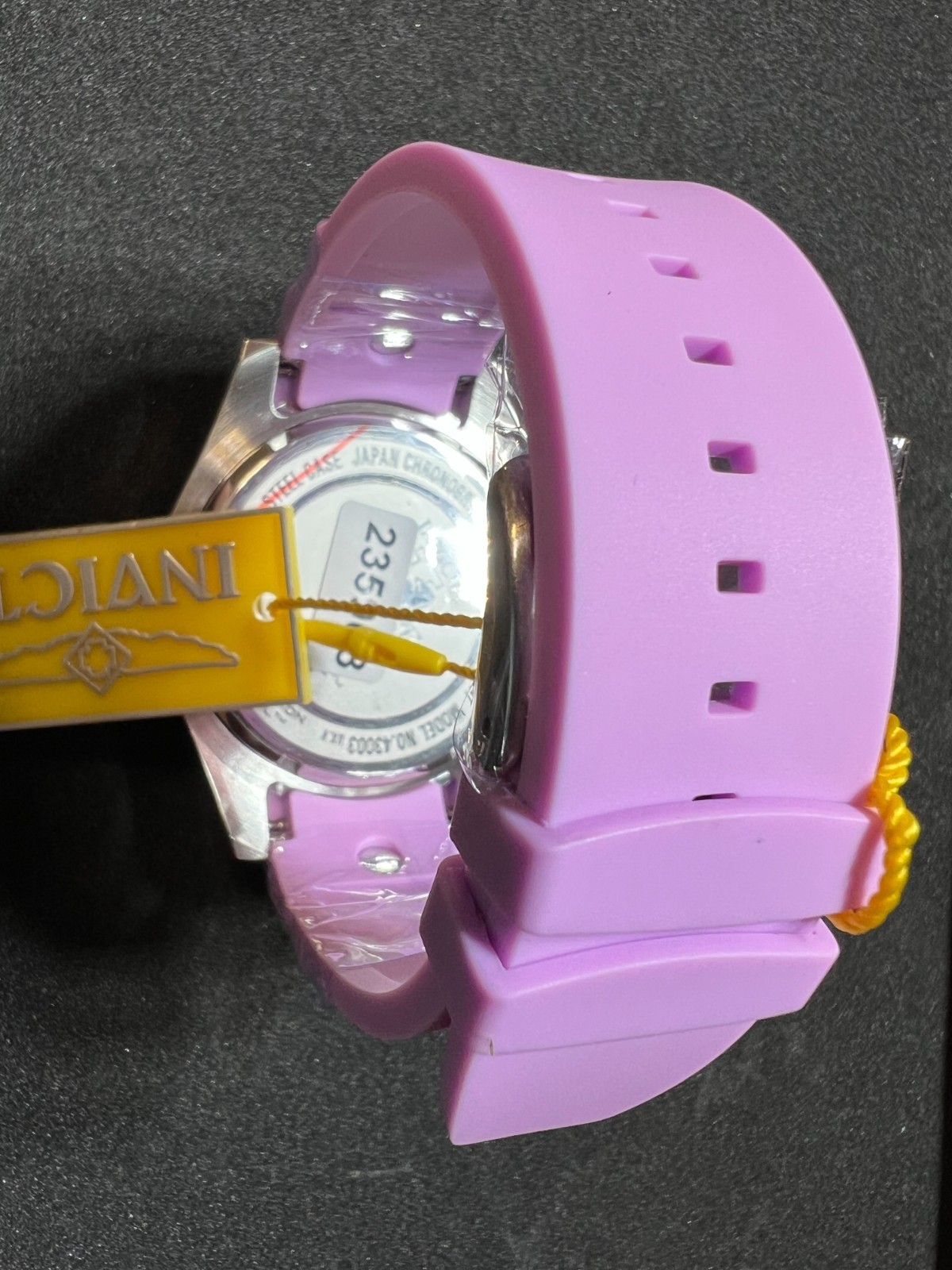 Invicta I-Force Axis Men’s Quartz Watch 50mm – Stainless Steel & Purple (43003)