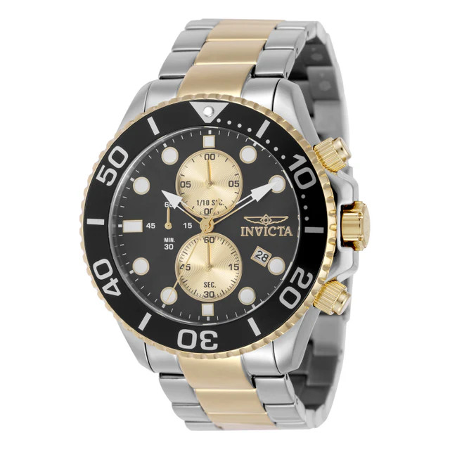 Invicta Pro Diver Men’s Watch w/ Mother of Pearl Dial 53mm iSize Stainless Band