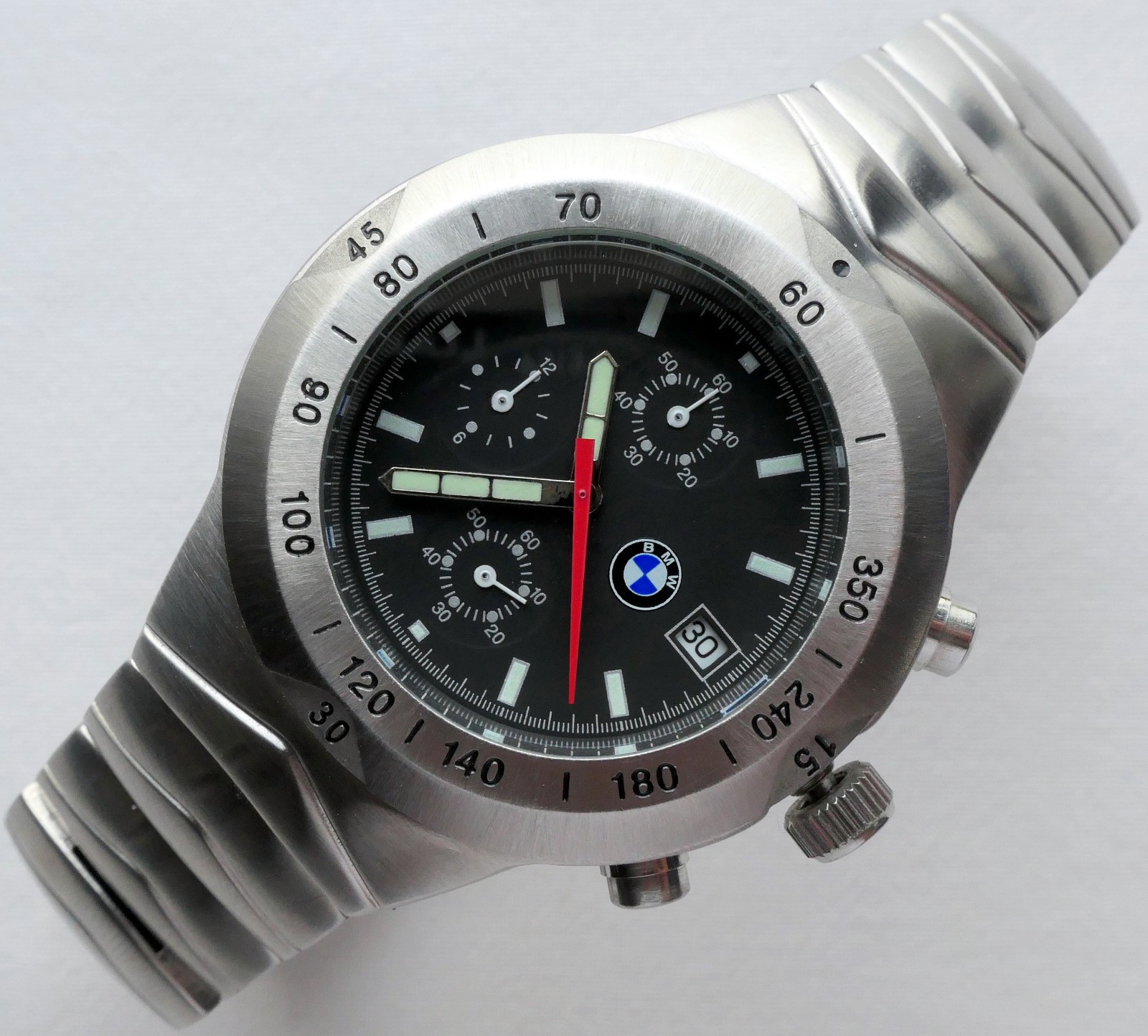 BMW Formula 1 Car Accessory F1 Classic Motorsport Sport Racing Watch Chronograph