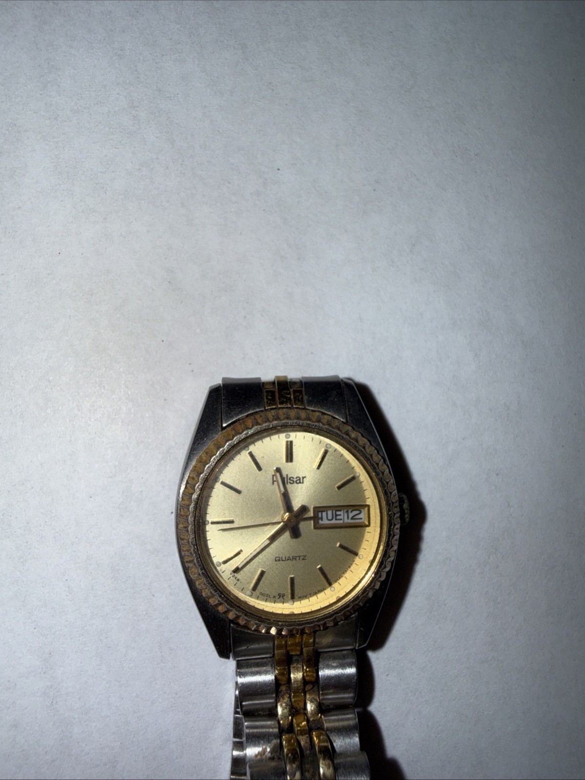 Women’s Pulsar Model V248-0020 Day/Date Quartz Watch