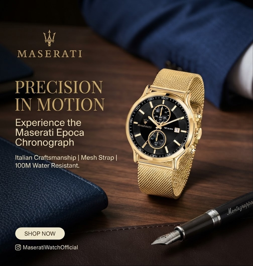 maserati watch men