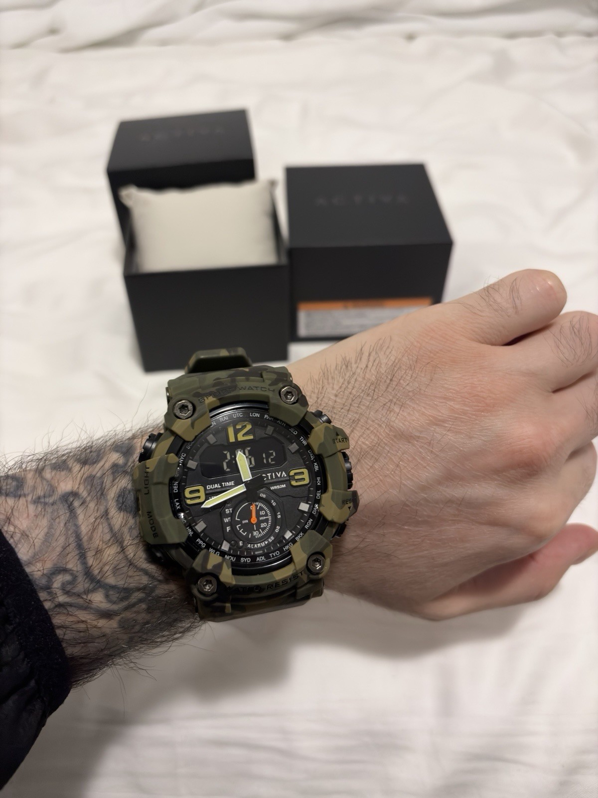 Activa X Invicta BlackOps Digital Men’s Watch – 56mm ACW1637-004 (NEW) Camo