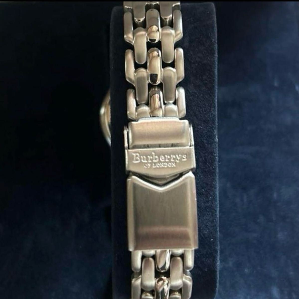 Burberry Wristwatch Quartz Blue Dial Stainless Steel Women’s
