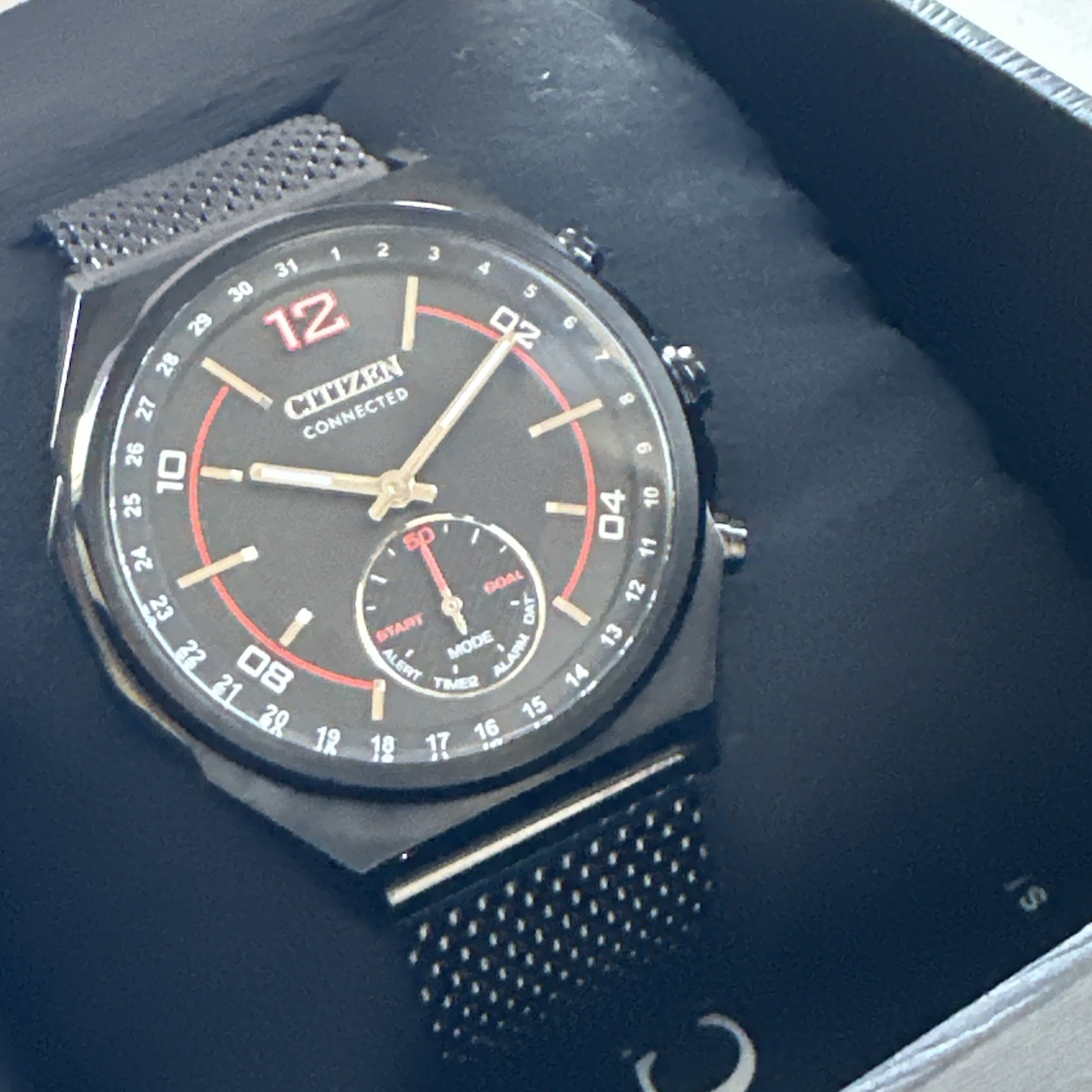 Citizen Men’s Citizen Connected Quartz Black Watch 42MM CX0005-78E