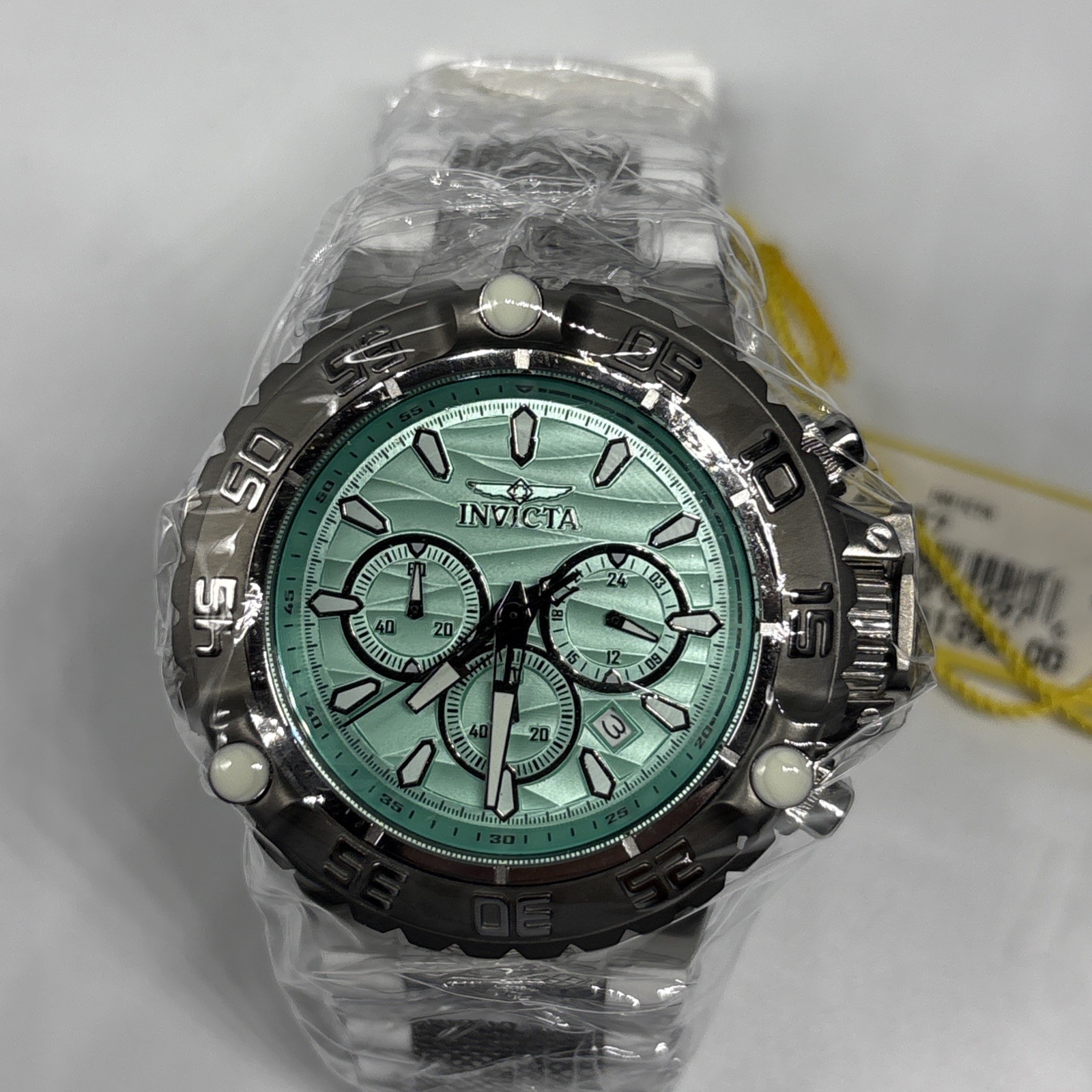 Invicta Subaqua Poseidon Arctic Surge Men’s 55mm Blue Dial Chrono Watch 48557