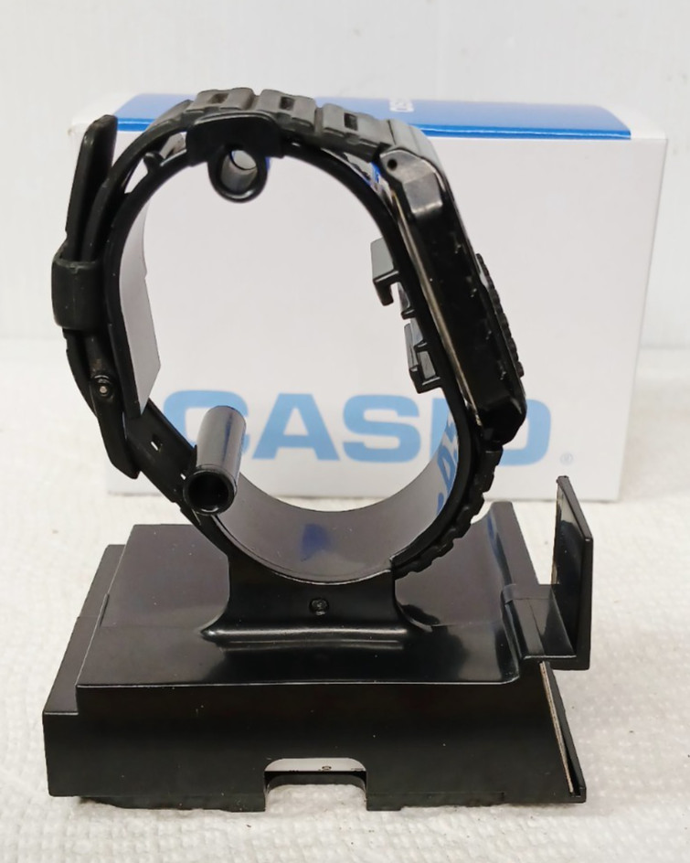 NEW! Casio Data Bank Watch Black CA-53W-1CR Calculator Water Resistant Alarm