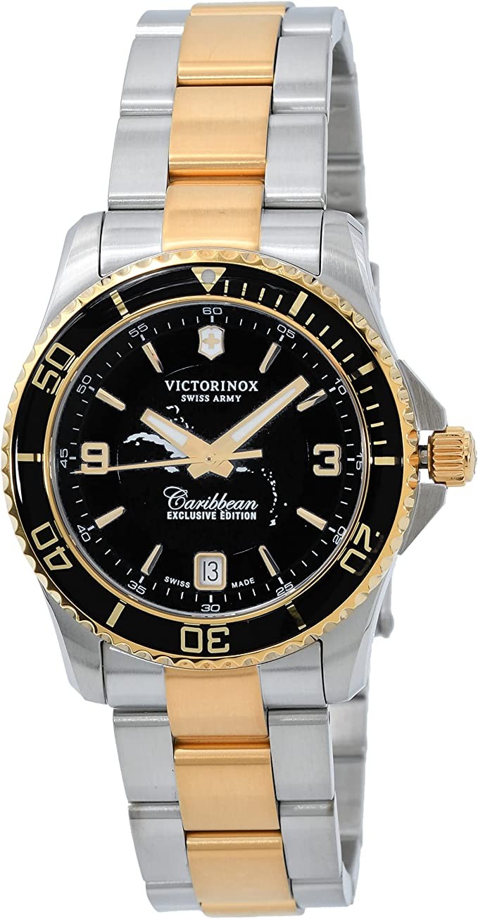 Victorinox 249147 Ladies Maverick Caribbean Blue Exclusive Edition 34 mm Watch