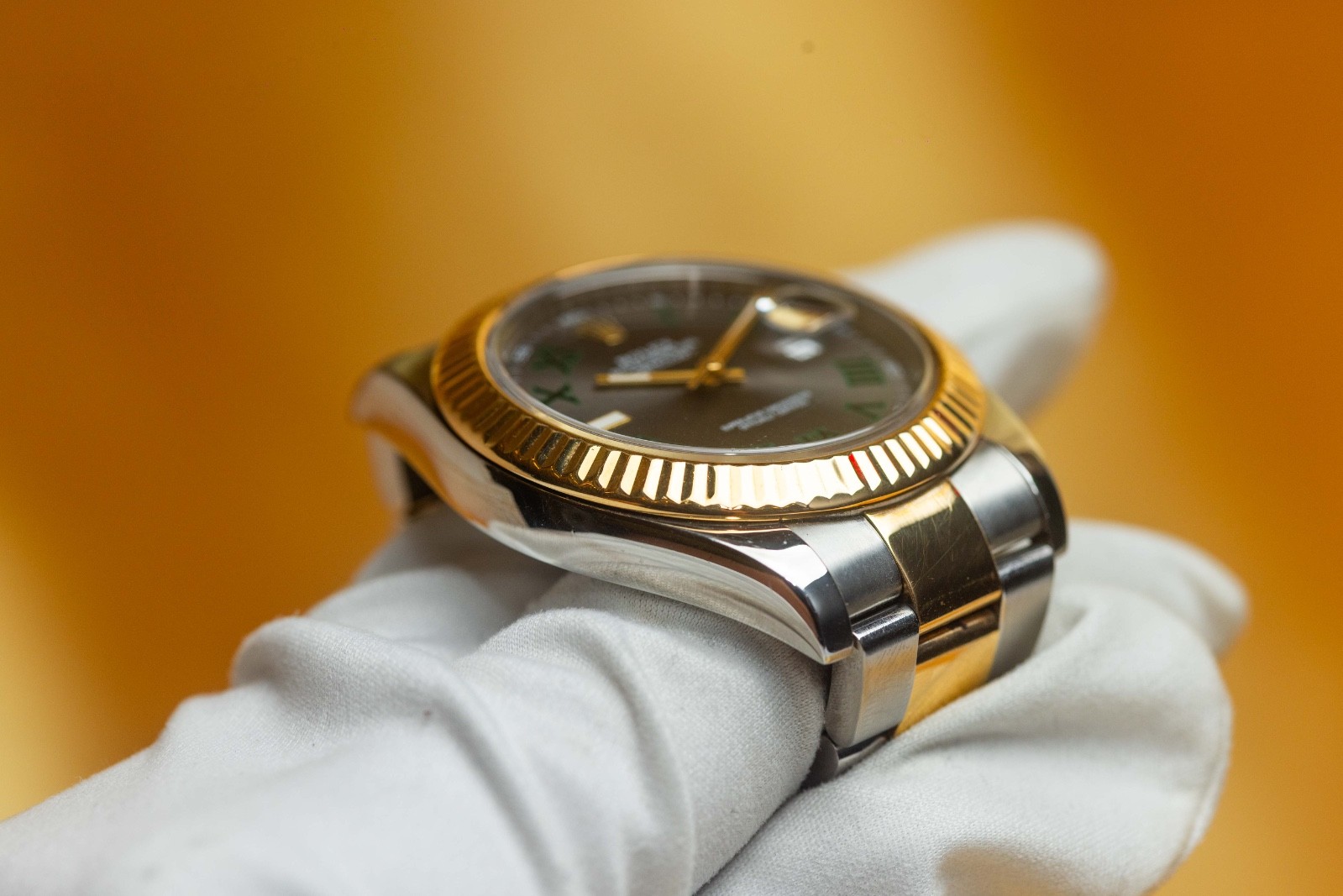 Rolex Datejust II Wimbledon Dial – Two Tone Oyster Bracelet – 116333