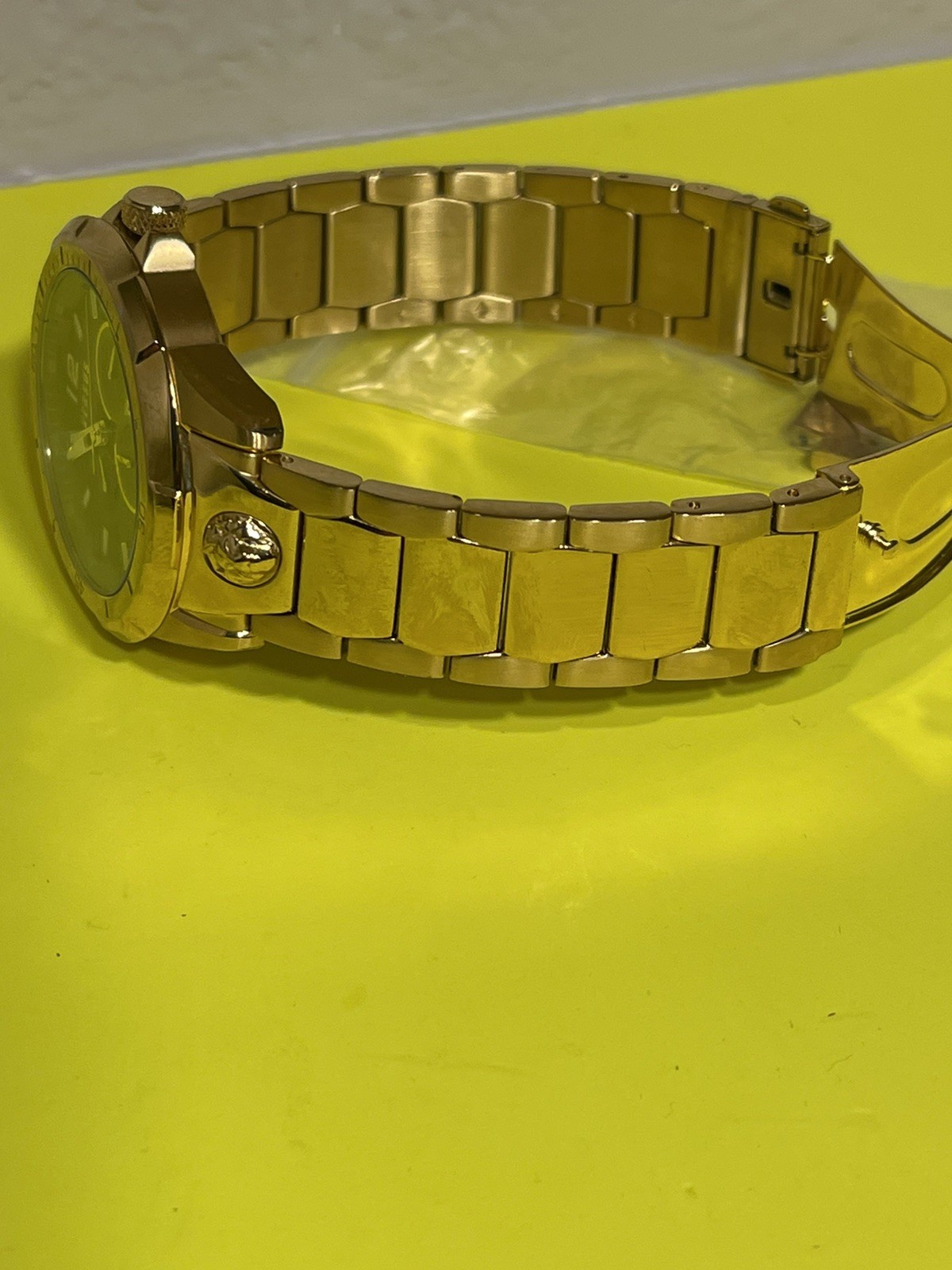 VERSUS Versace Runyon Gold Multifunction Bracelet Watch, 44mm