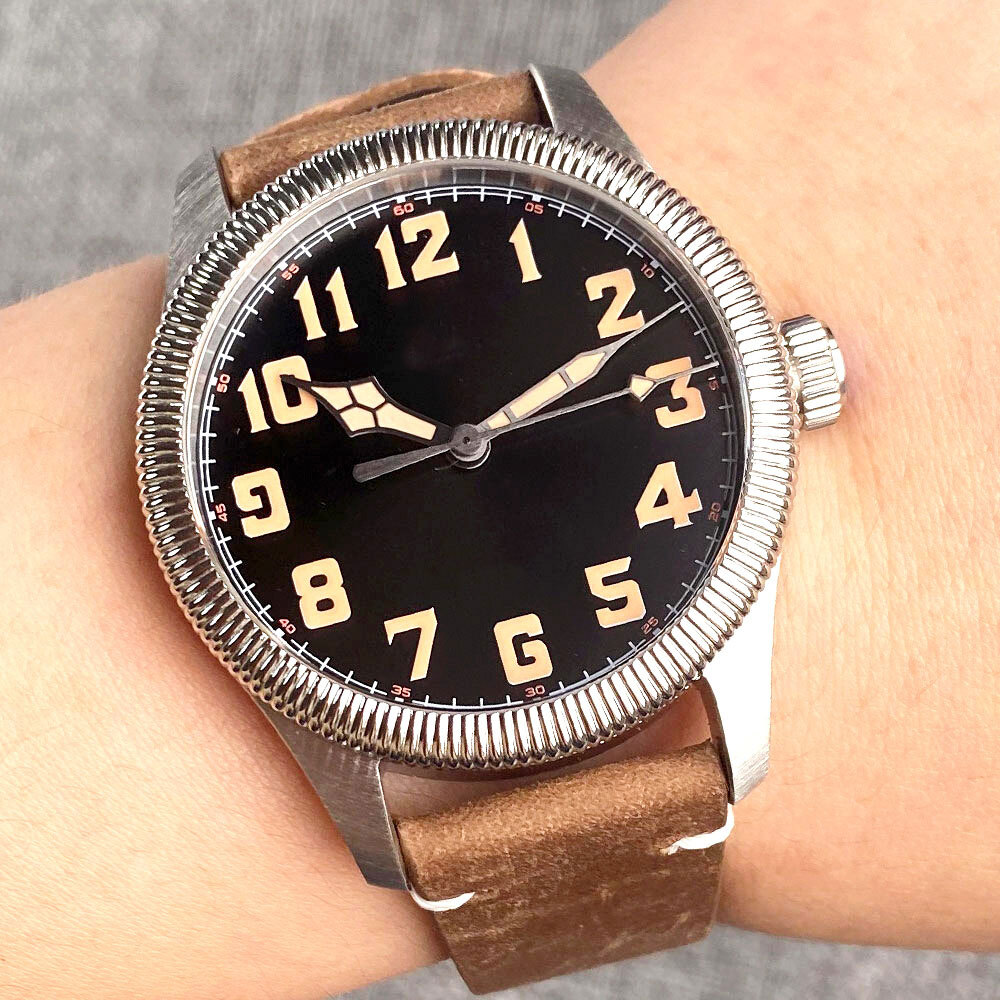 20ATM Diver 39mm Tandorio Sapphire Glass NH35A PT5000 Automatic Men’s Watch Lume