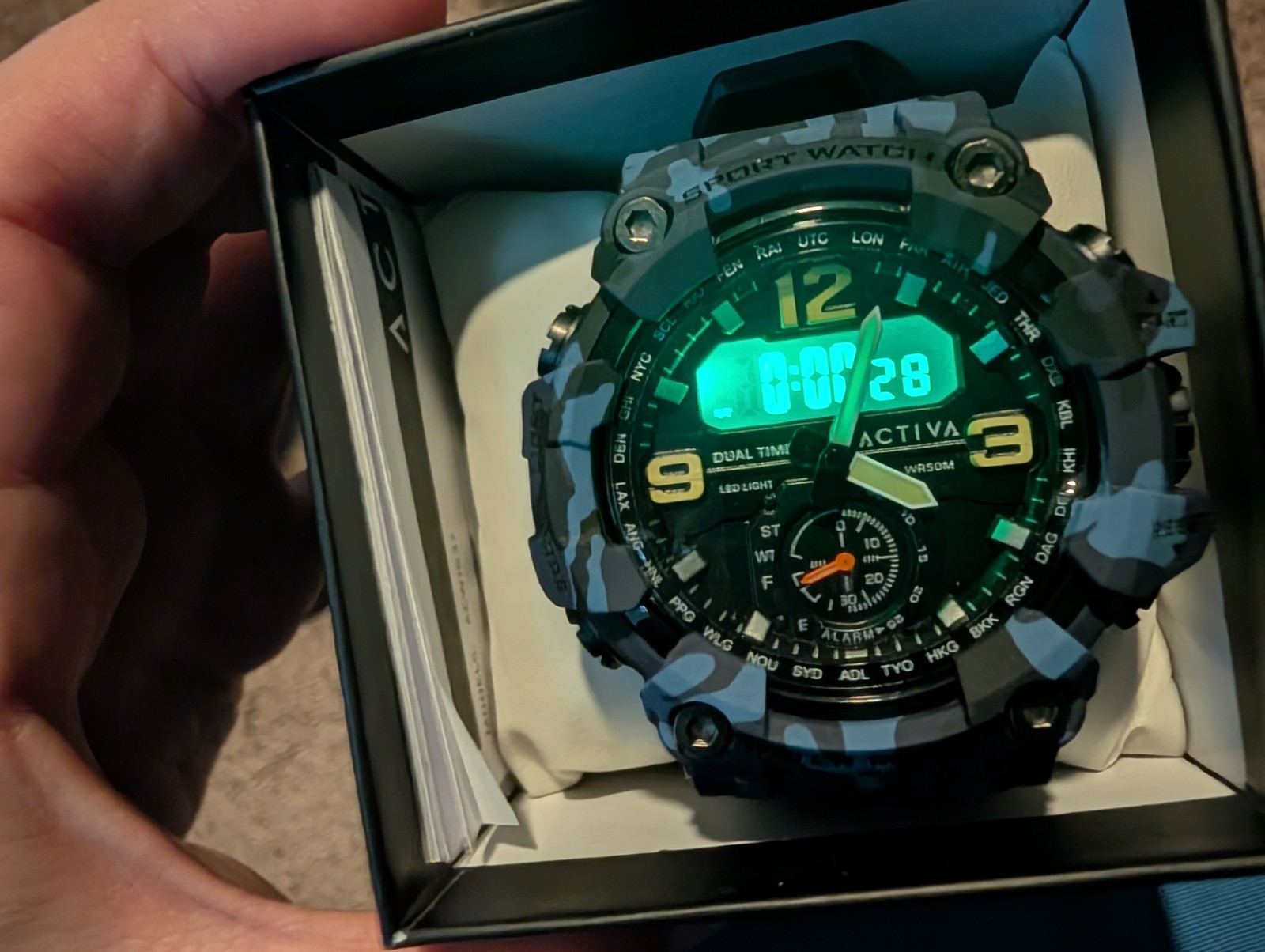 digital Watch lot Brand New In Box With Papers 4 Of Open To Offers !! Activia