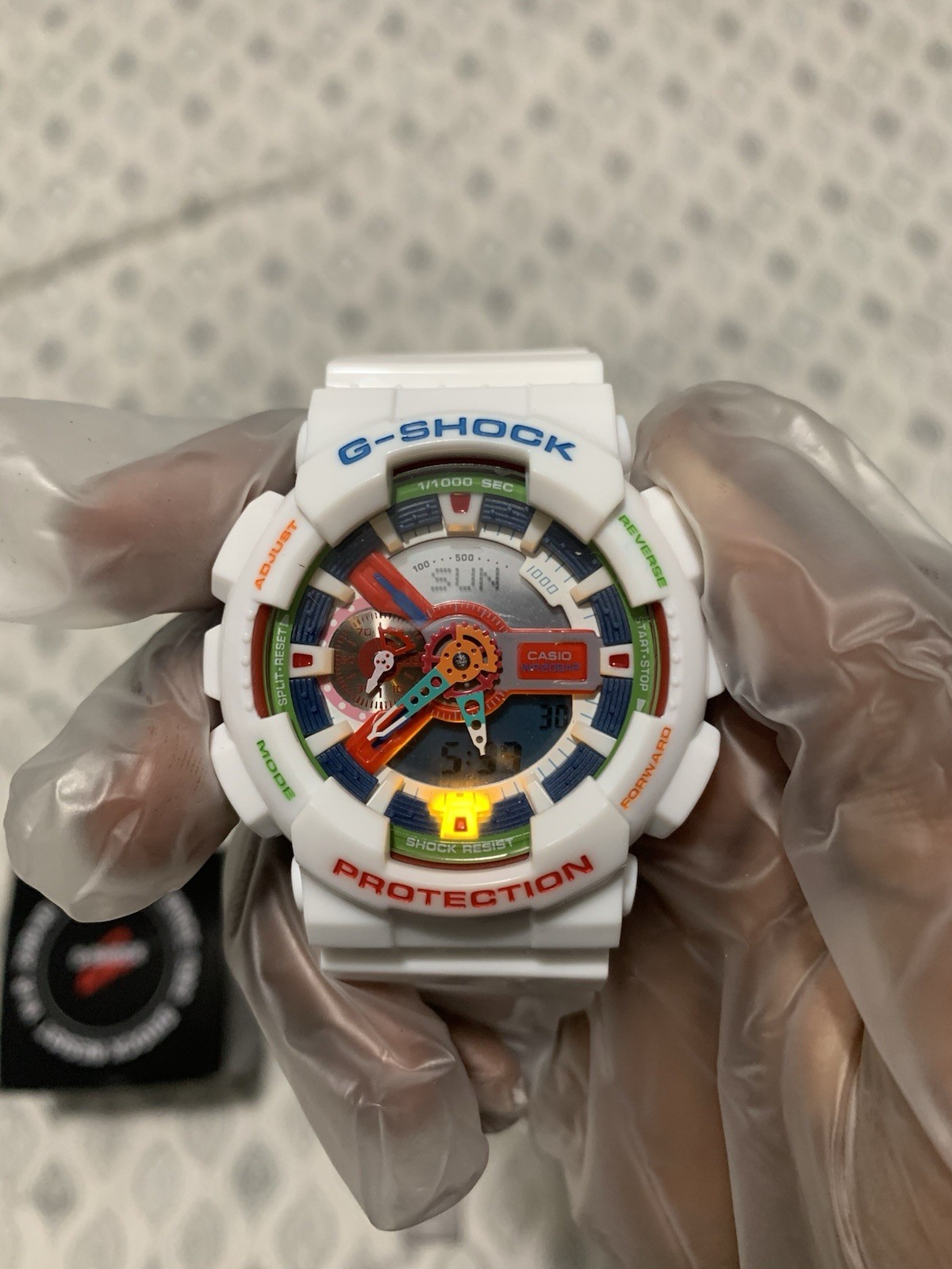 Casio G-SHOCK Analog Digital GA110 Crazy Colors w/ Box & Manual