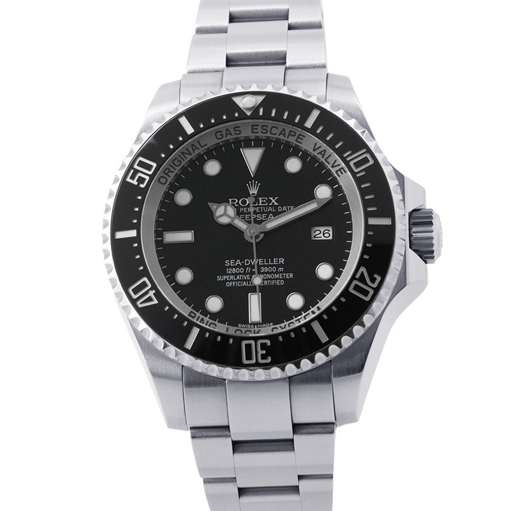 ROLEX Sea-Dweller 44mm Stainless Steel Black Dial 116660