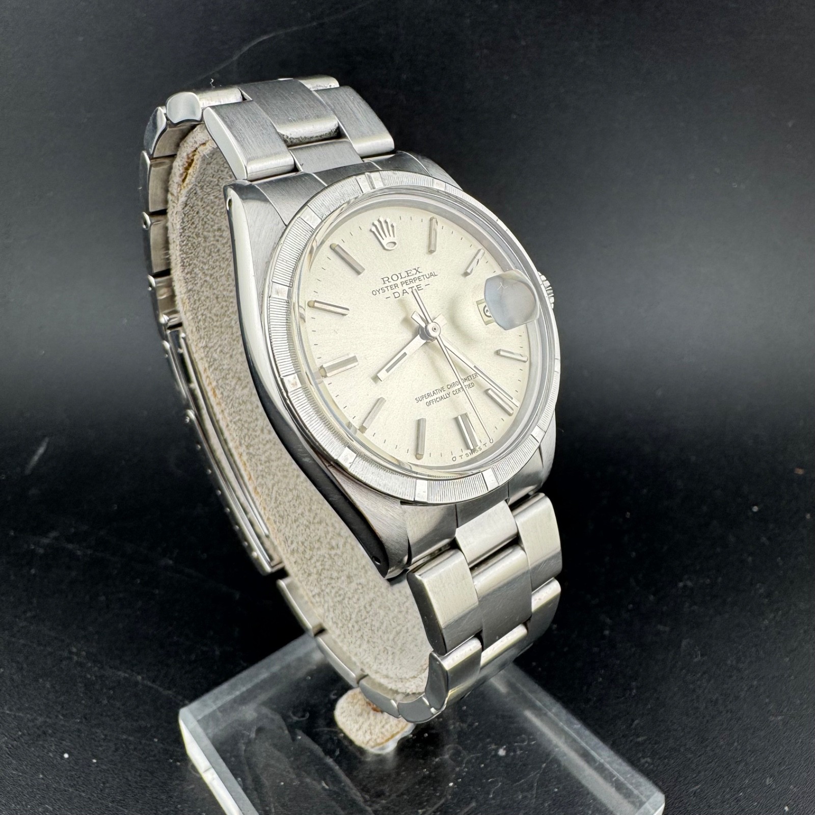 ROLEX Oyster Perpetual Date REF. 1501 Sigma Dial 34mm Automatic Watch NO TARIFFS
