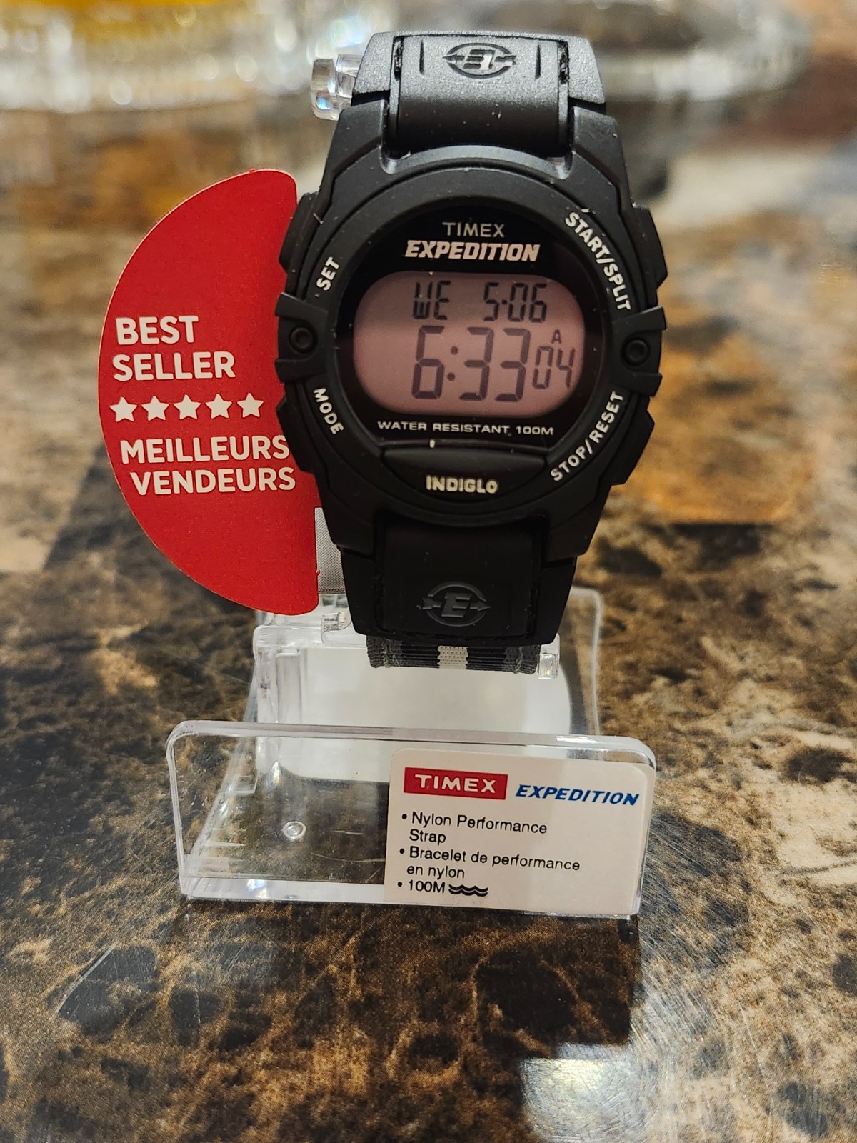 TIMEX EXPEDITION Watch Brand New Strap Nylon size 8 inches fits 5.3-7.5 in wrist