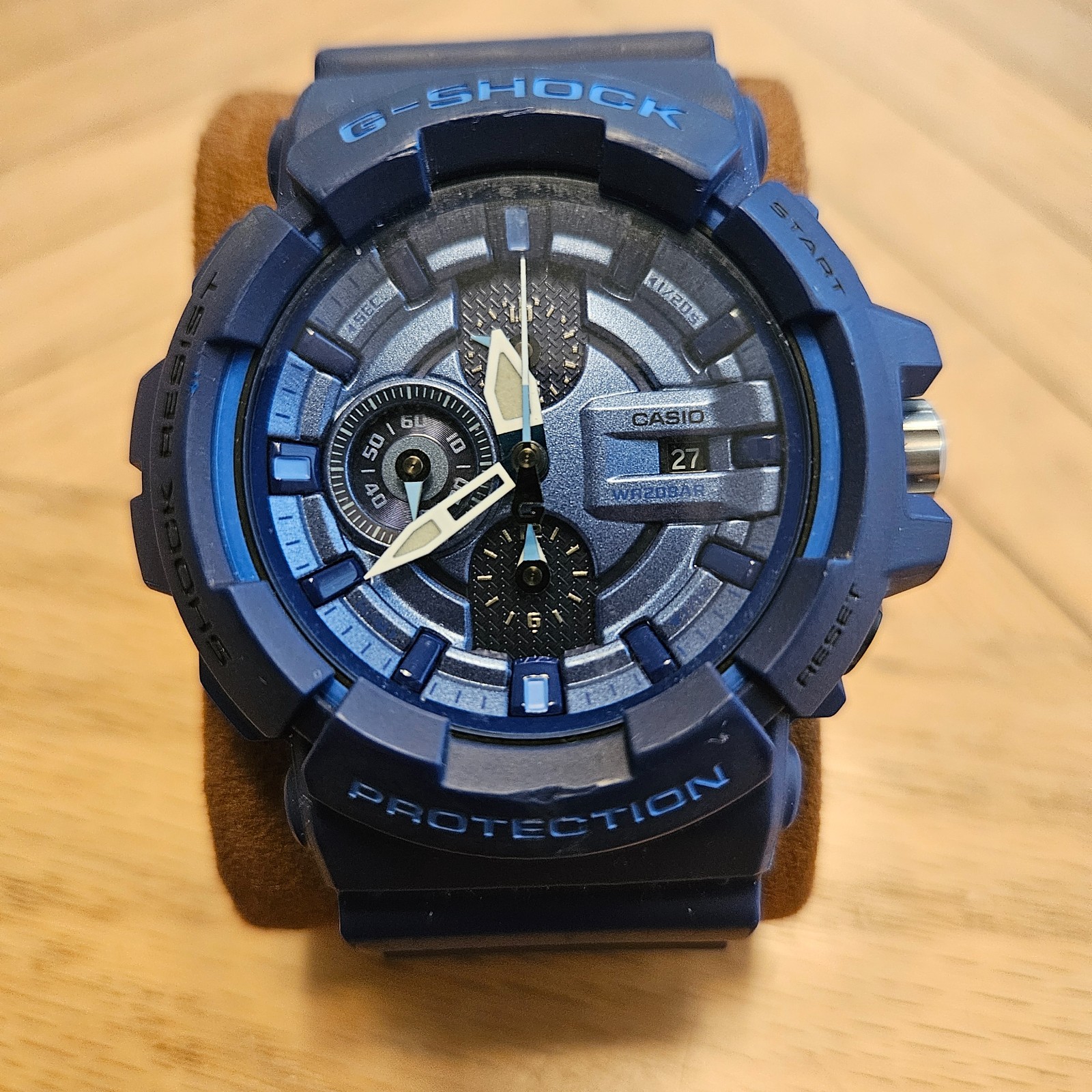 Casio G-Shock GAC-100AC-2A Blue Color Watch