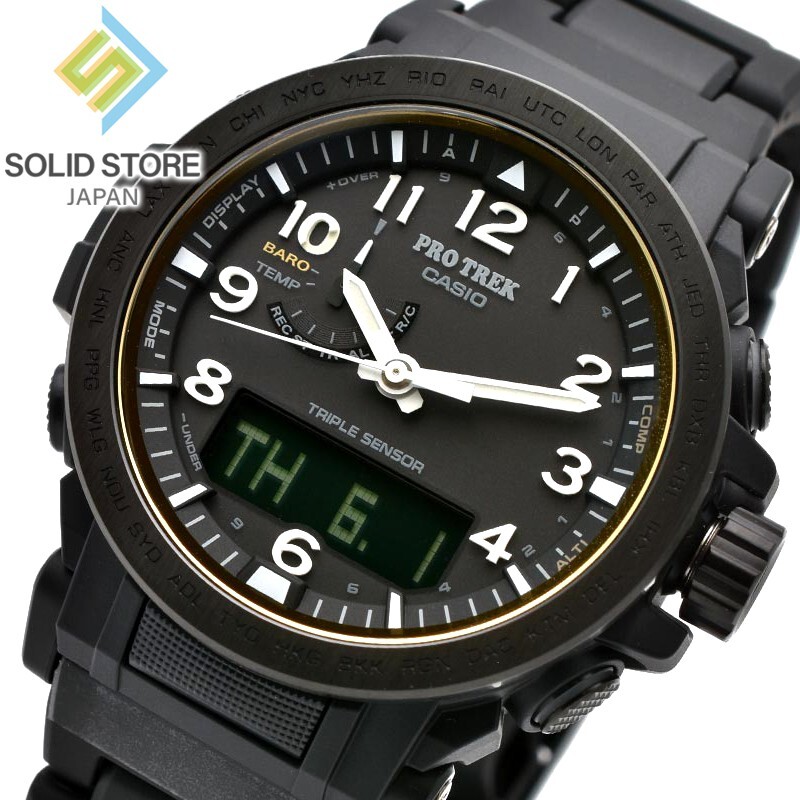 CASIO PRO TRECK PRW-51FC-1JF Climber Line Metal Biomass Resin Radio Solar Watch