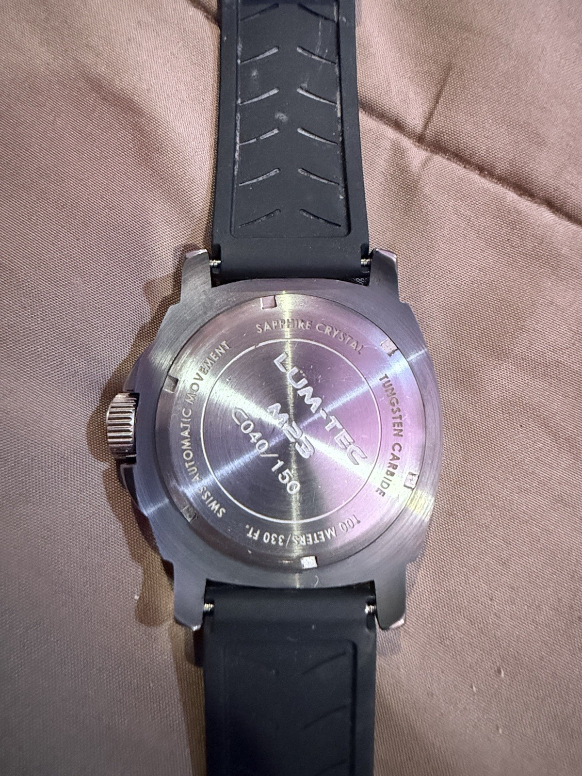 Lum Tech M23 Tungsten Limited #40/150 Automatic Watch RARE