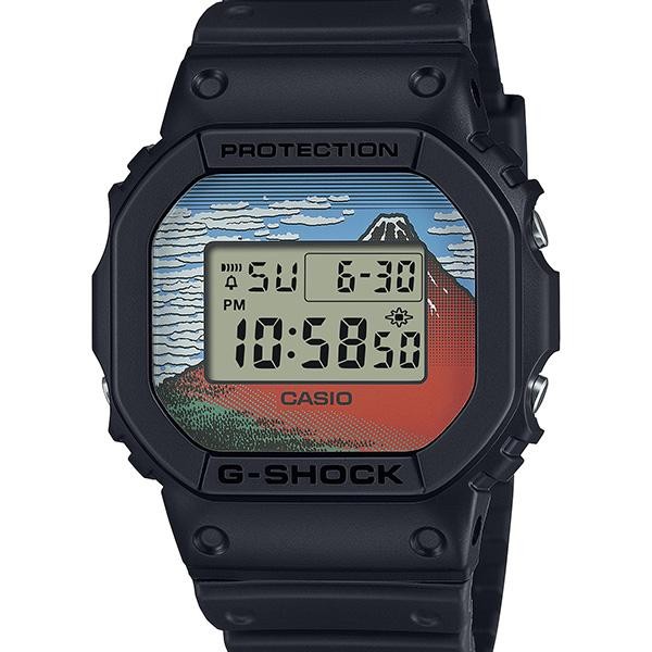 CASIO G-SHOCK DW-5600KHG24-1JR KATSUSHIKA Hokusai Mount Fuji New in Box