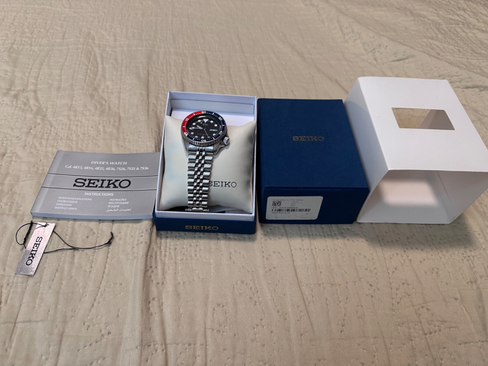 Seiko Divers Automatic Pepsi Dial Men’s Watch SKX009K2 for Sale