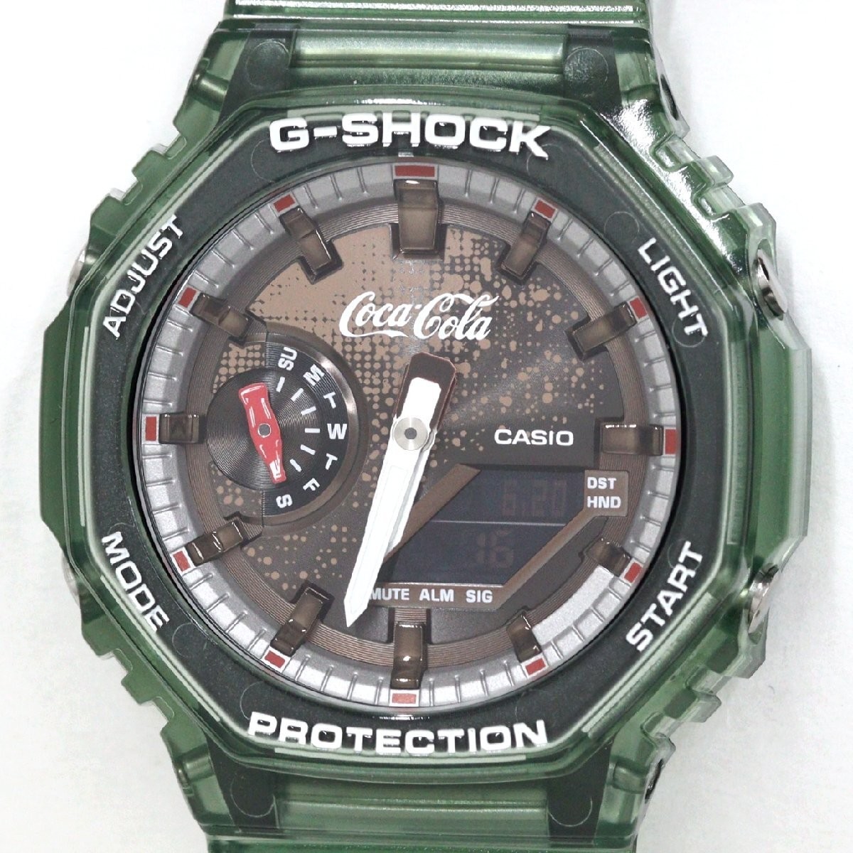 Casio G SHOCK Coca Cola 140th Anniversary Collaboration GA 2100CC 3AJR Watch Qua