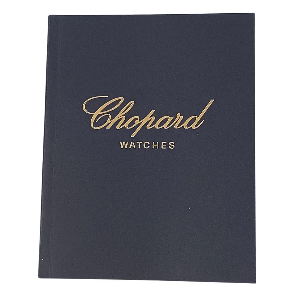 Chopard Watch Box Navy Genuine Case for Men 26.5cm Vintage Used