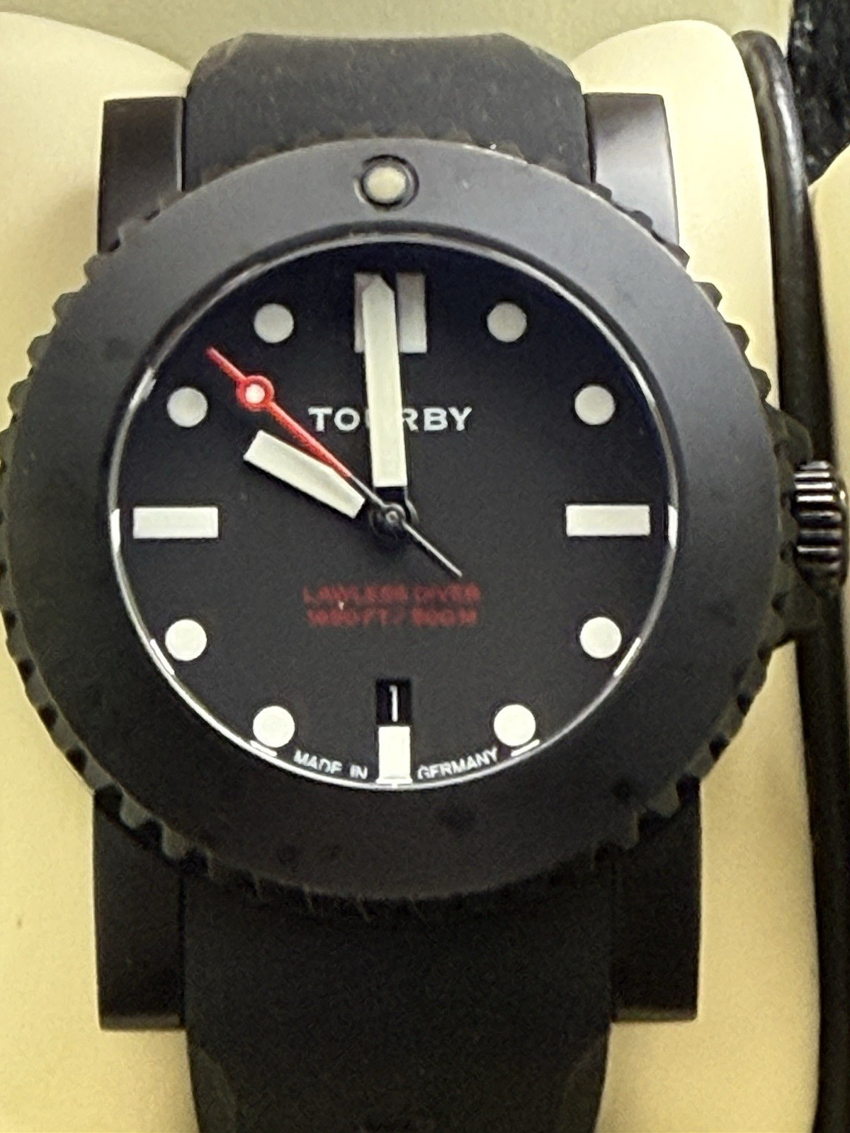 Tourby Lawless Diver 45MM Black PVD, UBER THICK CHUNKY MONKEY~1650’ 500M Depth