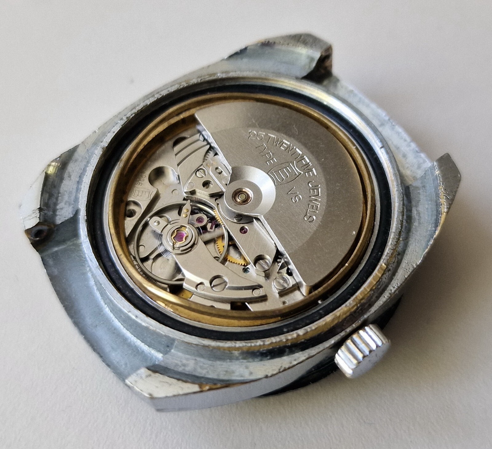 Vintage MEISTER ANKER DIVER Automatic Day/Date FB226 German Made From 70’s