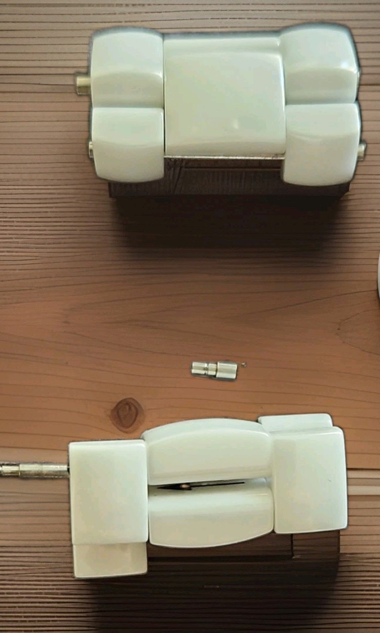 Android White Ceramic Wristwatch Extra Links,Deployment Clasp,Sapphire Crystal