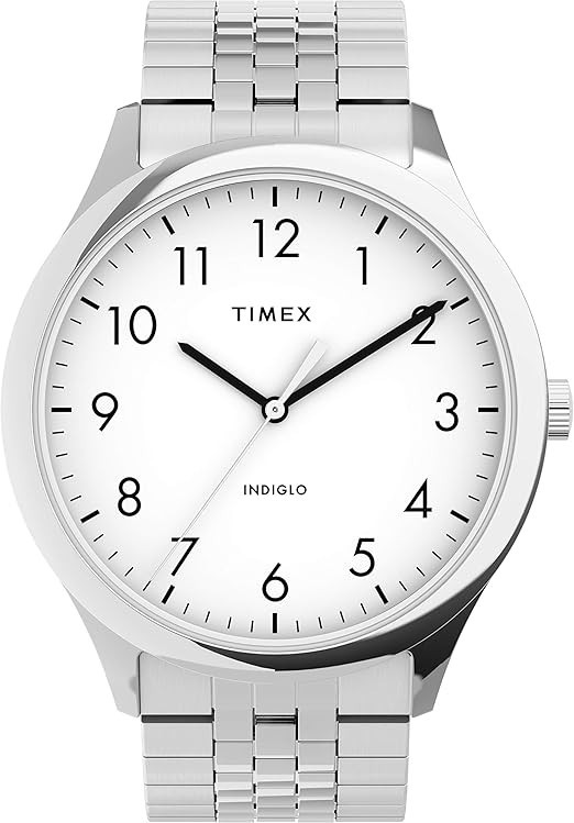 Timex TW2U39900 DISPLAY Men’s Watch Quartz Movement Stainless Steel Band