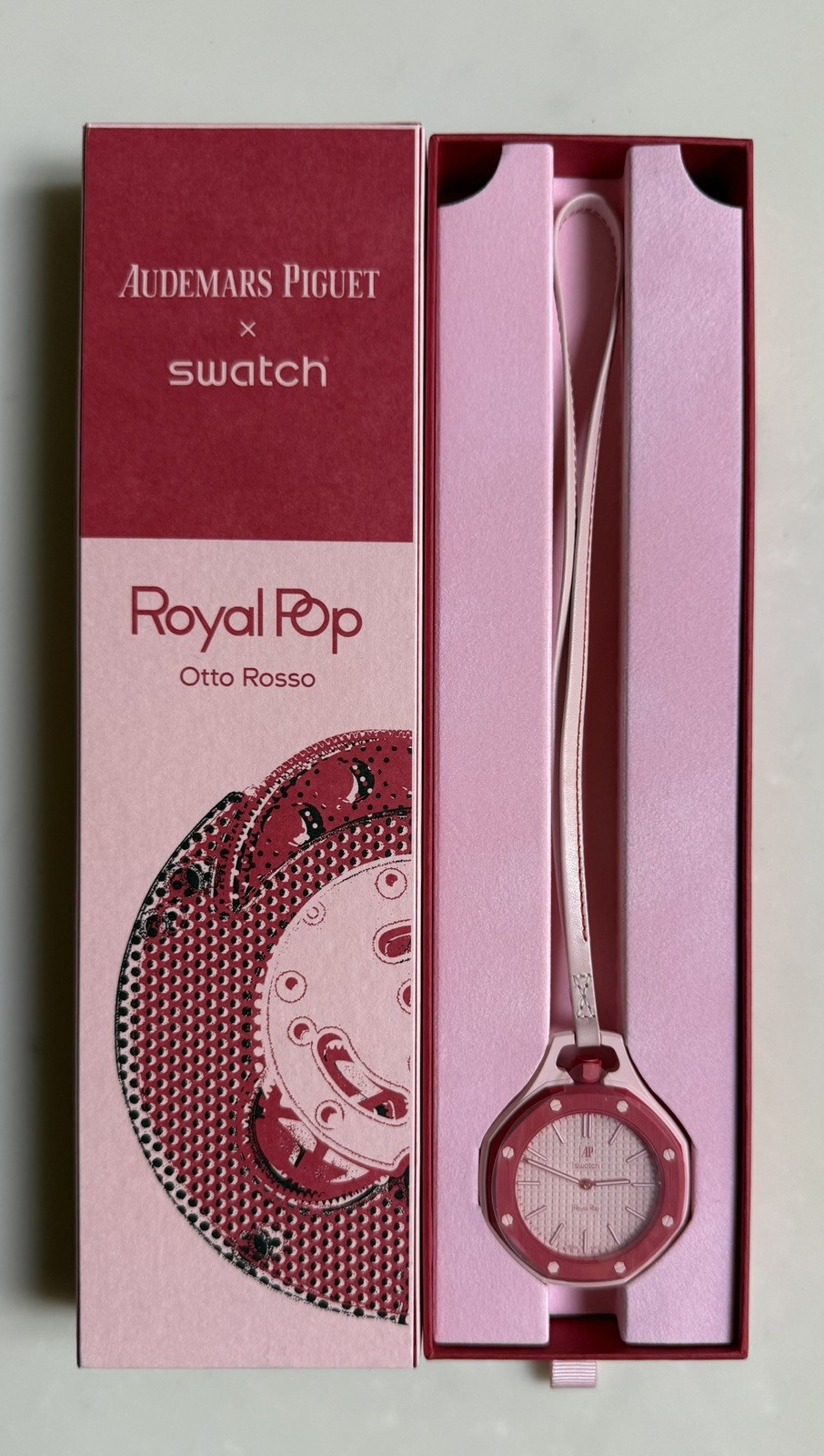 AUDEMARS PIGUET X SWATCH – ROYAL POP EIGHT RED