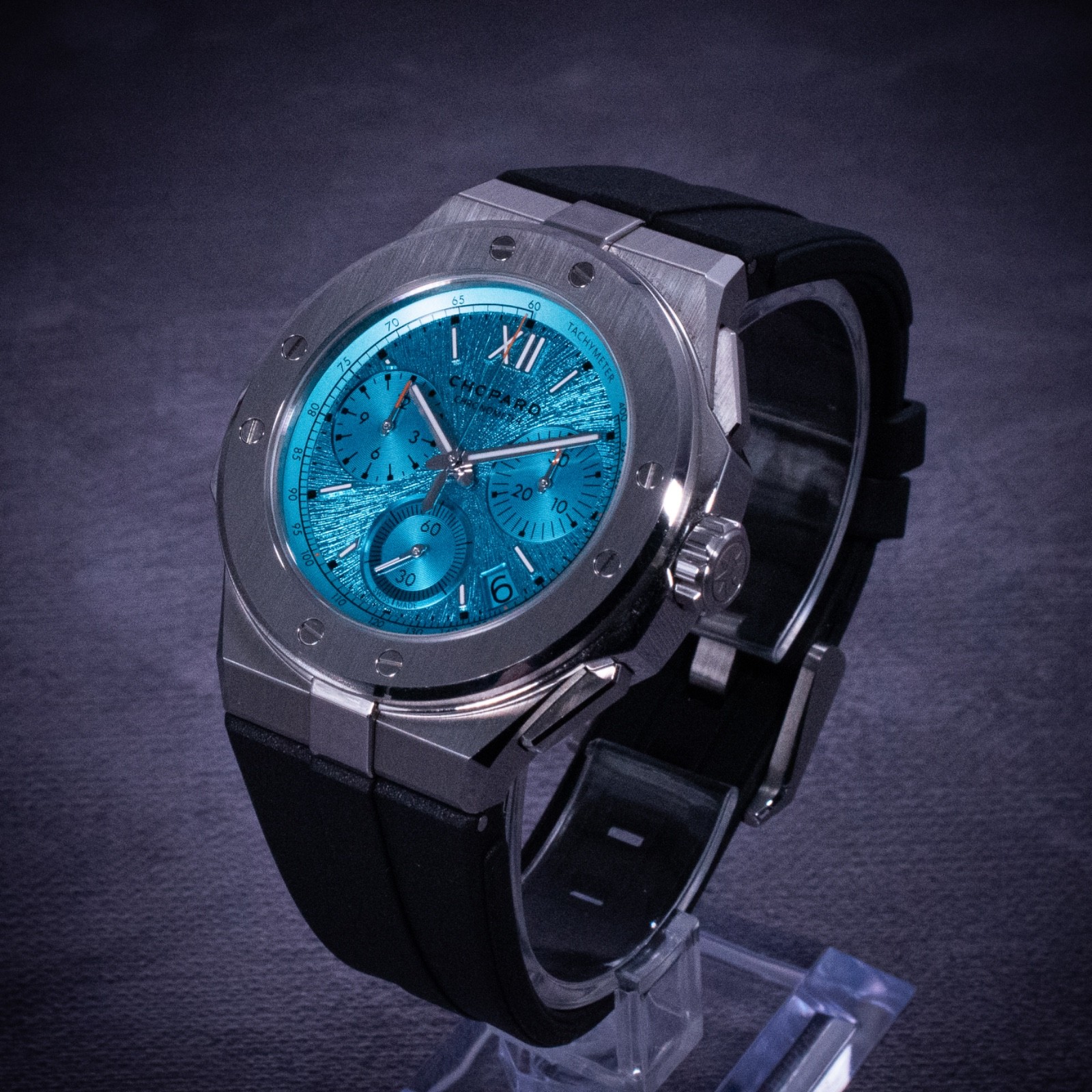 Chopard Alpine Eagle XL Chrono 44mm Maritime Blue Dial, Ref. 298609-3006 w/ B&P