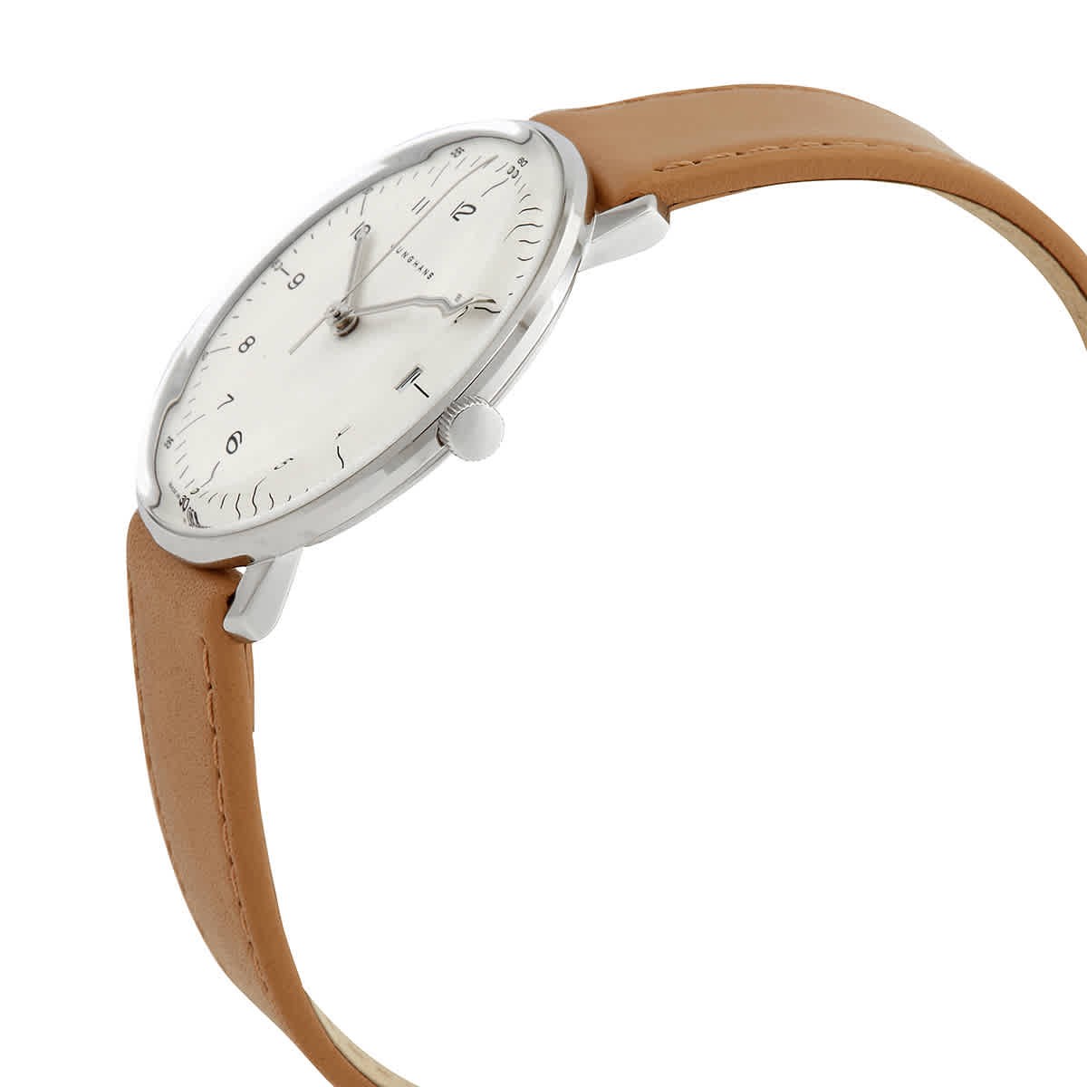 Junghans Max Bill Quarz Silver-tone Dial Quartz Watch 41/4562.02