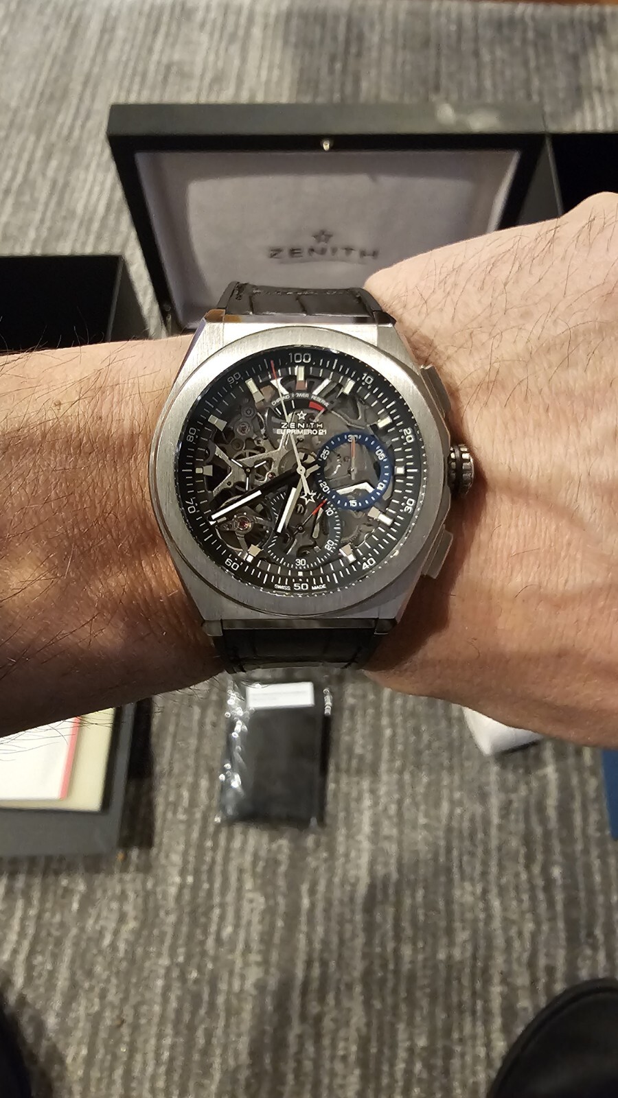 New Zenith Defy El Primero 21 Automatic Men’s Watch 95.9000.9004/78.R782