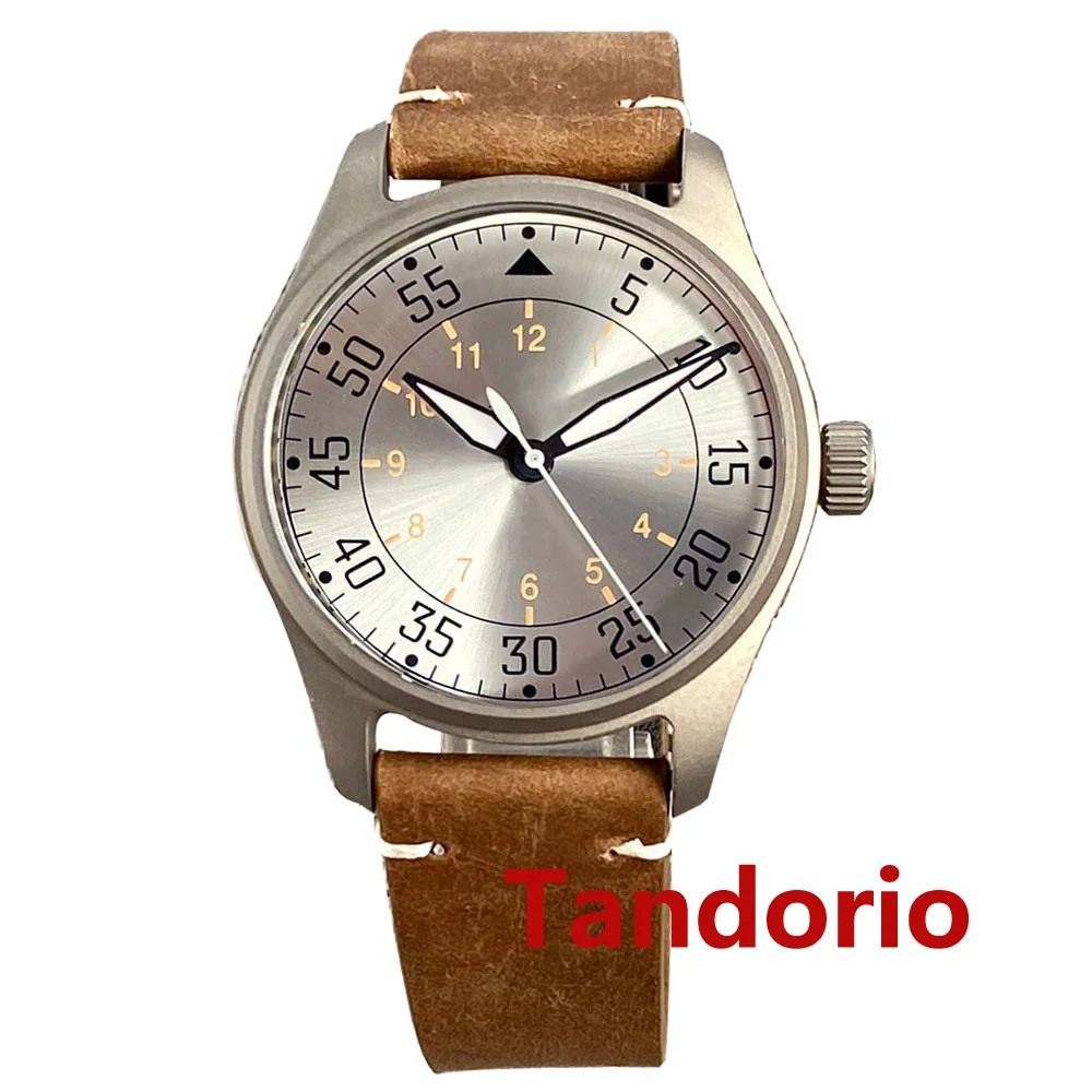 Tandorio 39mm Titanium Auto Mechanical Diving Men’s Watch For NH35/Miyota 8215