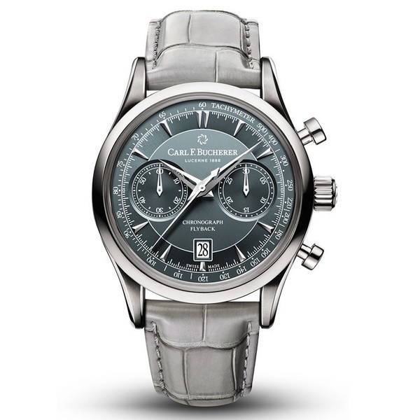 Carl F. Bucherer Multi-Function Watch All Dial Functions Perfect Working