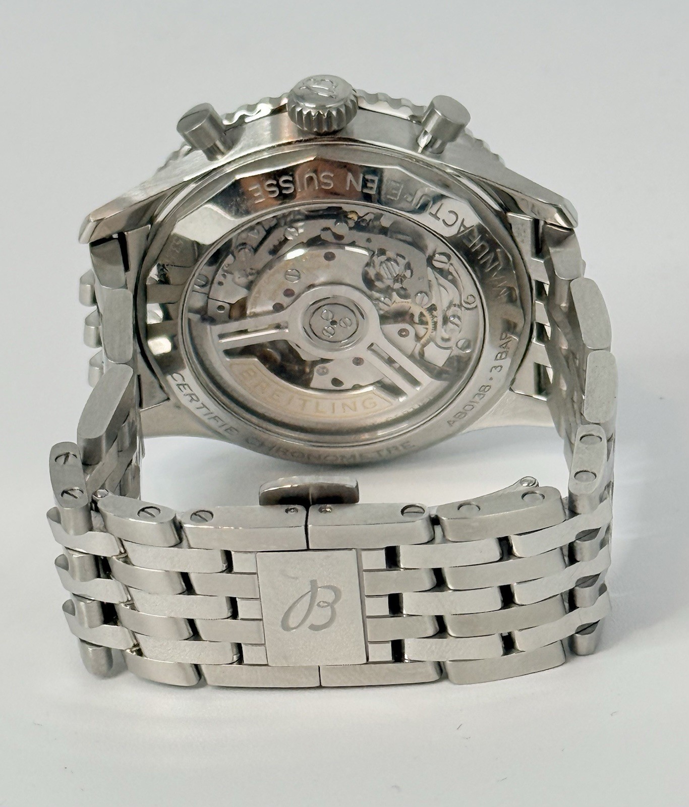 Breitling Navitimer B01 Chronograph AB0138 Ice Blue Dial, FULL SET, WARRANTY, 43