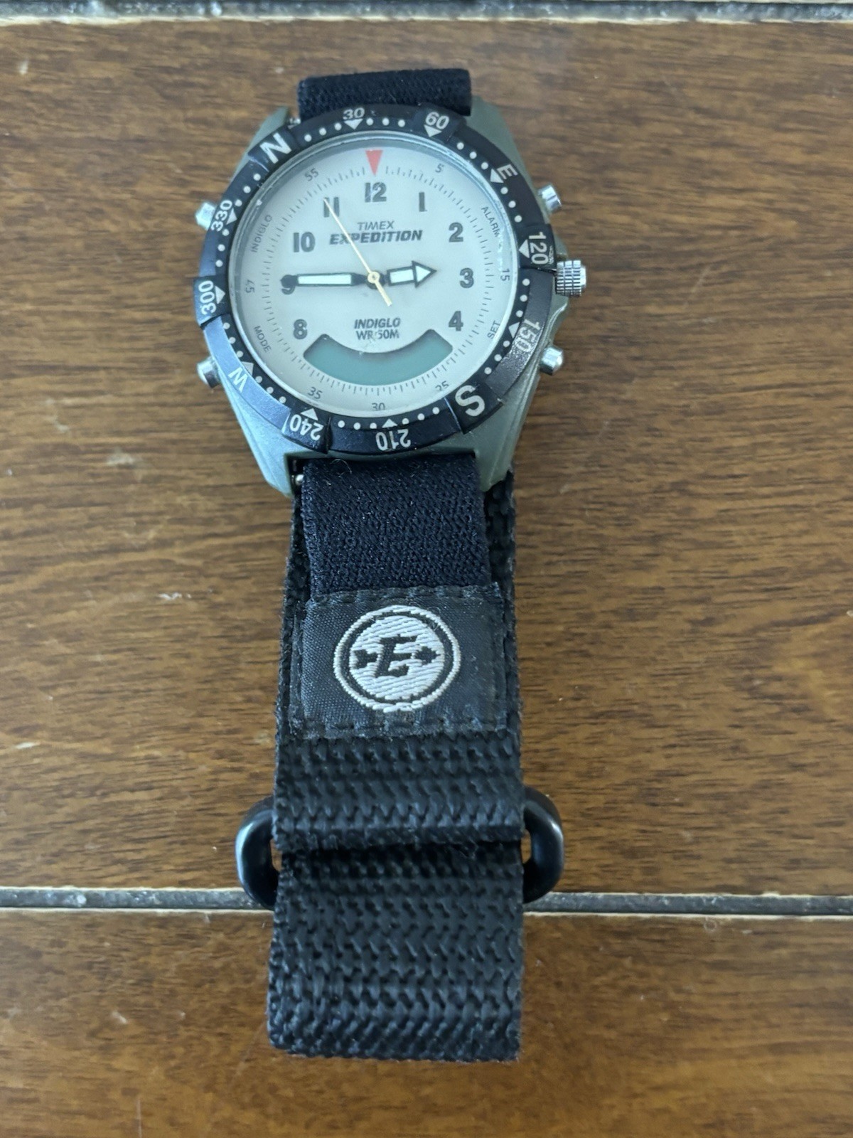 Timex Men’s Expedition Analog Digital Resin Combo Brown/Green Nylon Strap Watch