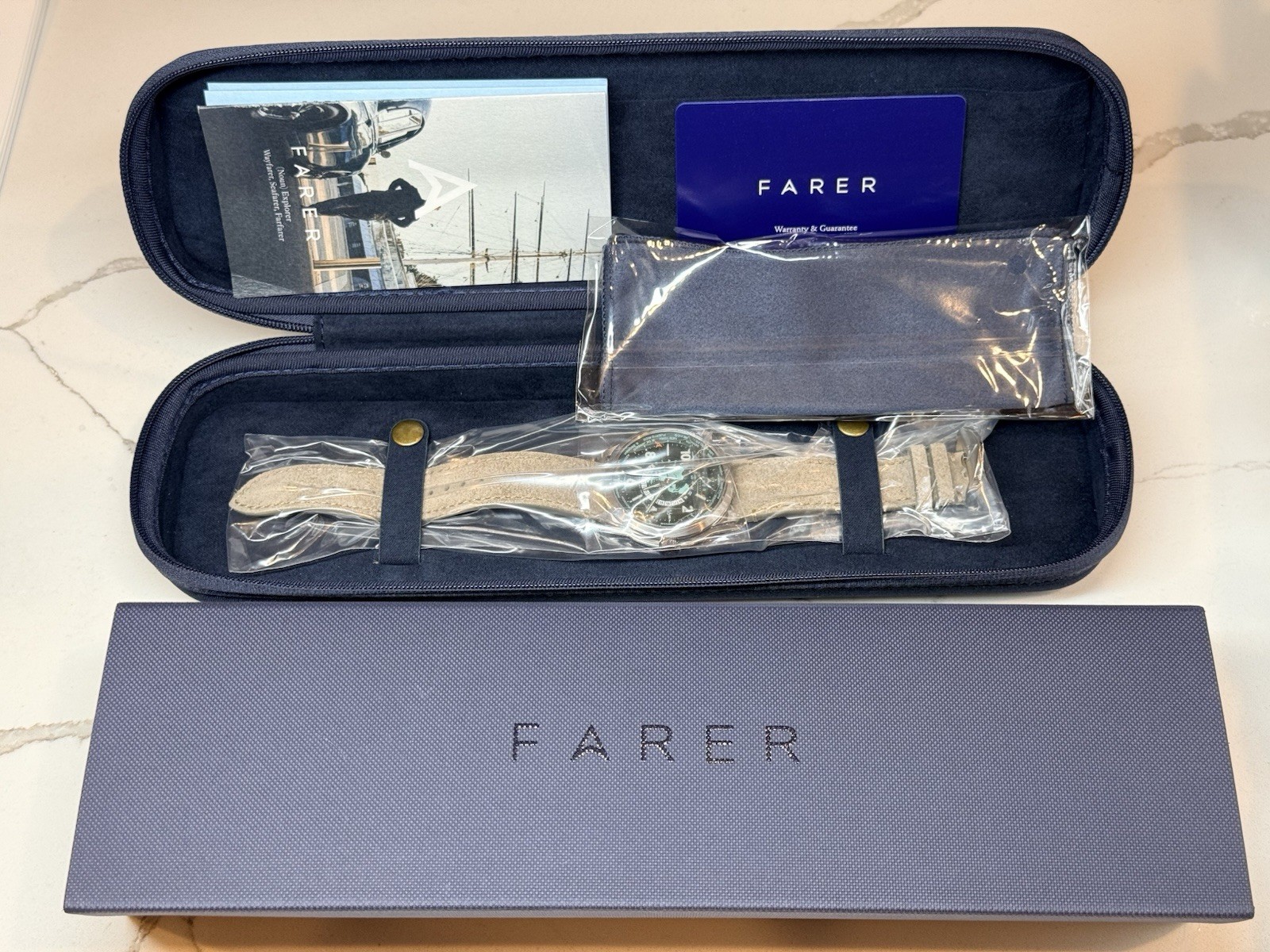 Farer Foxe World Timer | Final Edition | Excellent | Full Set