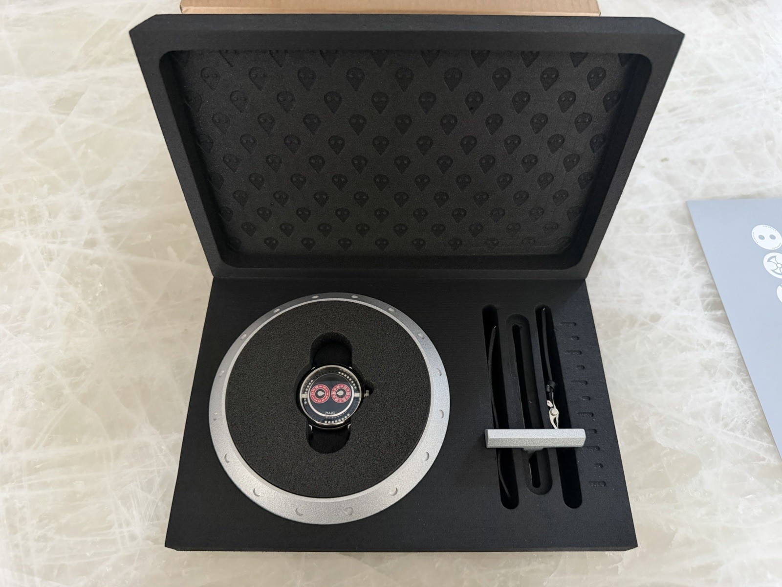 MB&F M.A.D.2 R&B Red & Black with Box and All Accessories, redemption