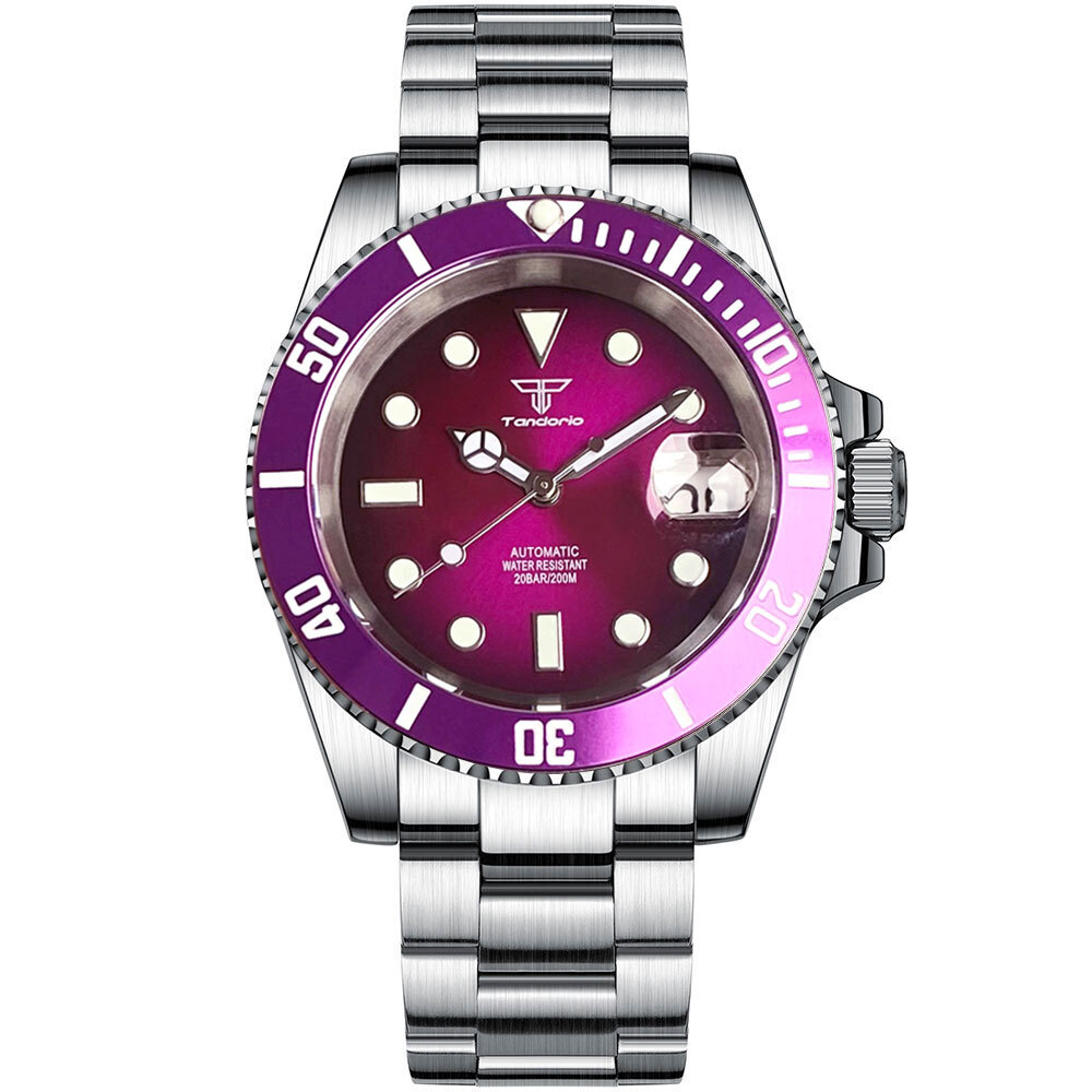 20ATM Water Ghost Diver 40mm Sapphire NH35A Automatic Sub Collections Men Watch