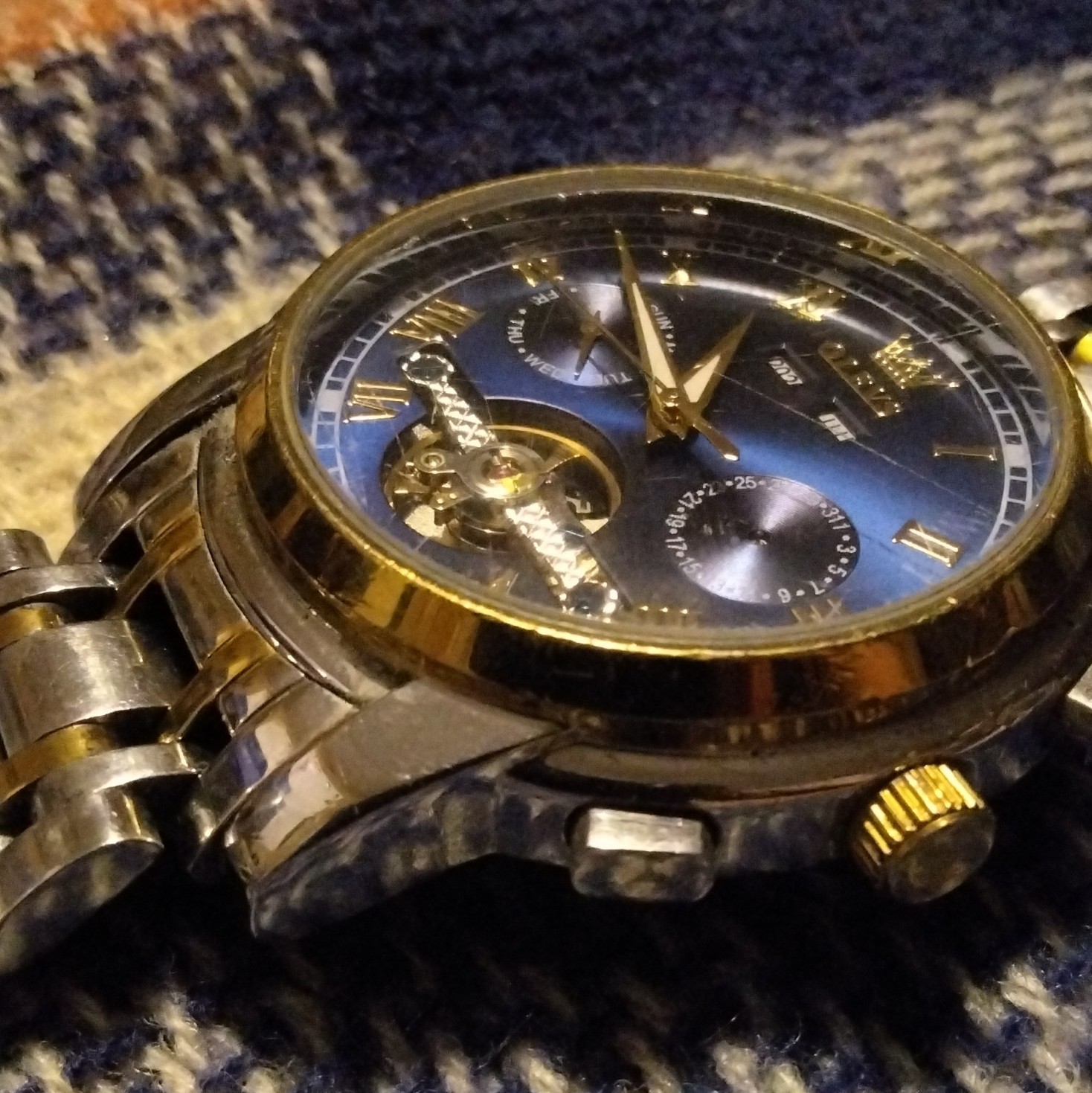 Rolex Submariner Date 41mm Green Dial/Bezel Stainless 2 Tone Bracelet