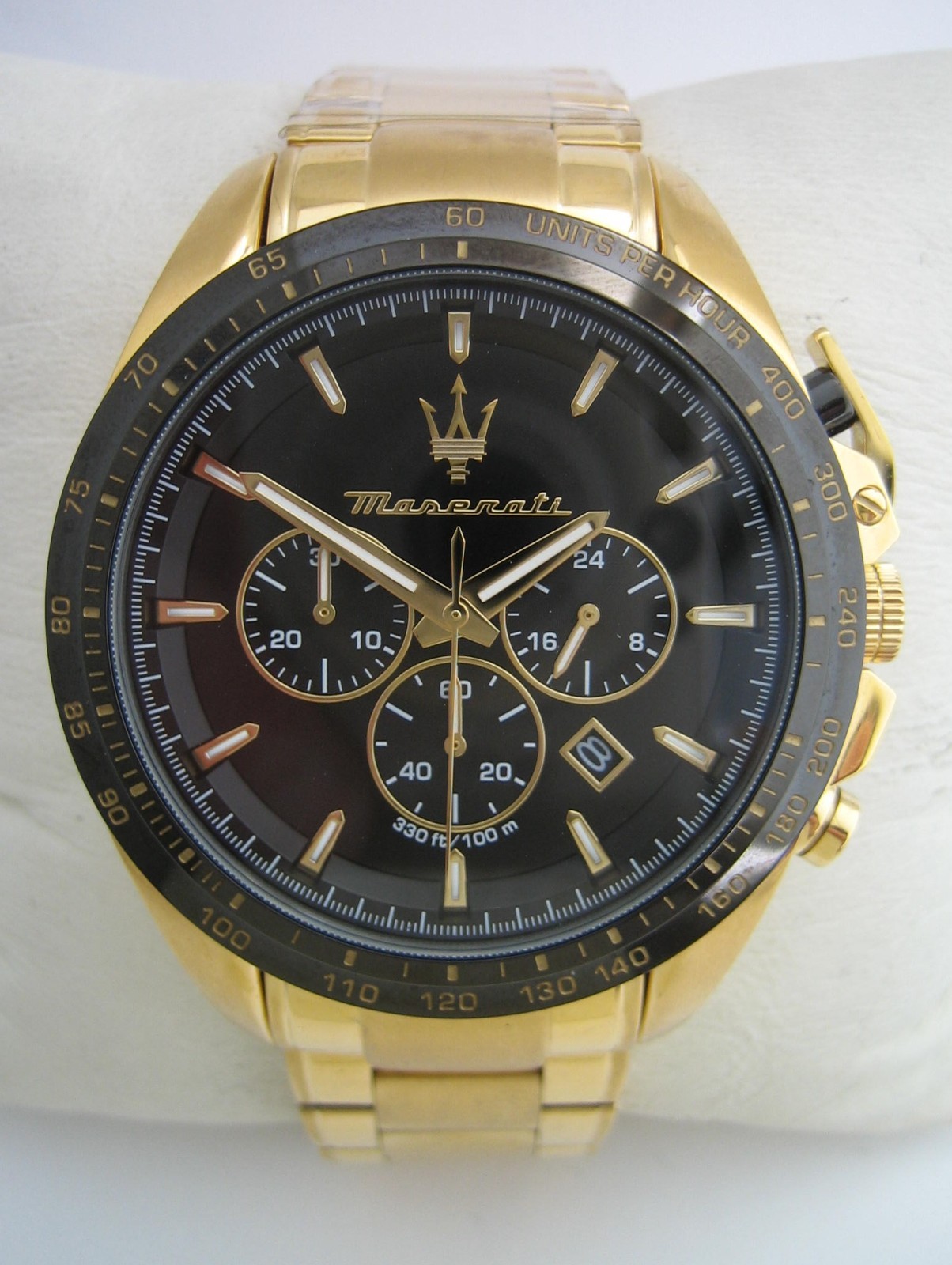 MASERATI WATCH TRAGUARDO MENS CHRONOGRAPH 8873612041 STAINLESS STEEL GENUINE NEW