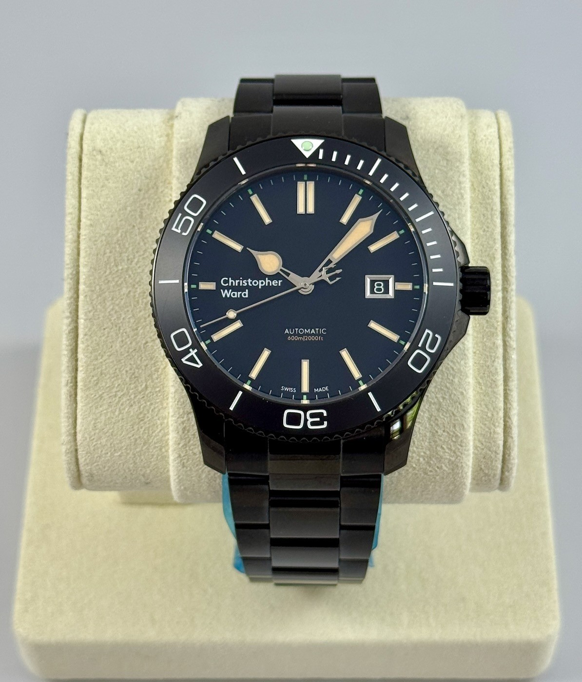 C60 Trident Pro 600 Vintage – Black PVD – 43mm – Christopher Ward